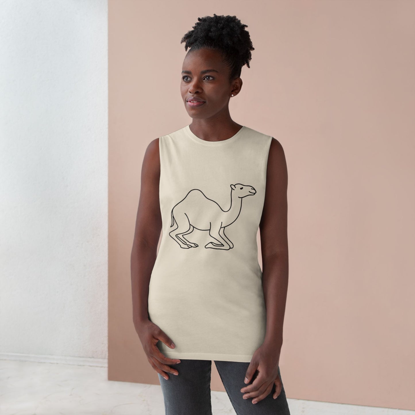 Camel Pose Yoga Tank – Unisex Barnard Mindful Stretch Top