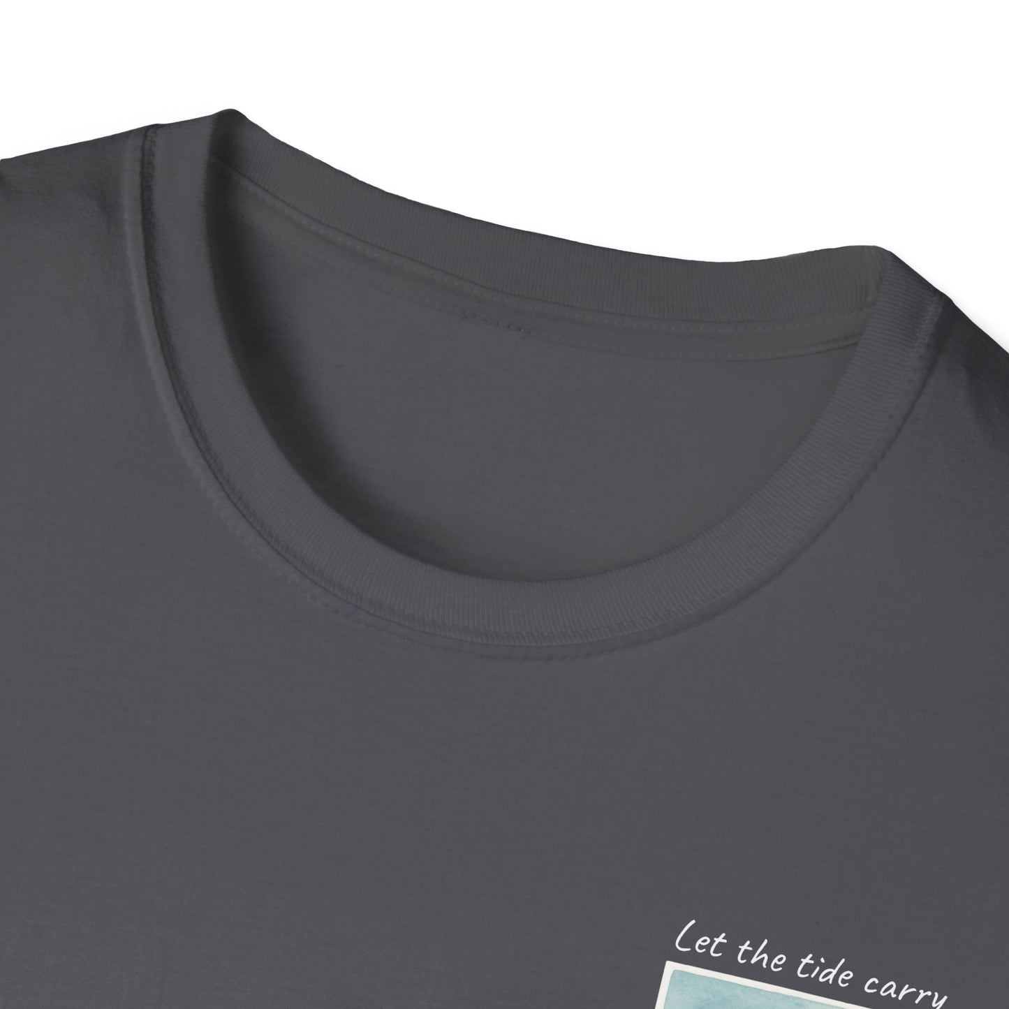 Let the Tide Carry It Tee – Beach Walk Mindfulness Unisex T-Shirt