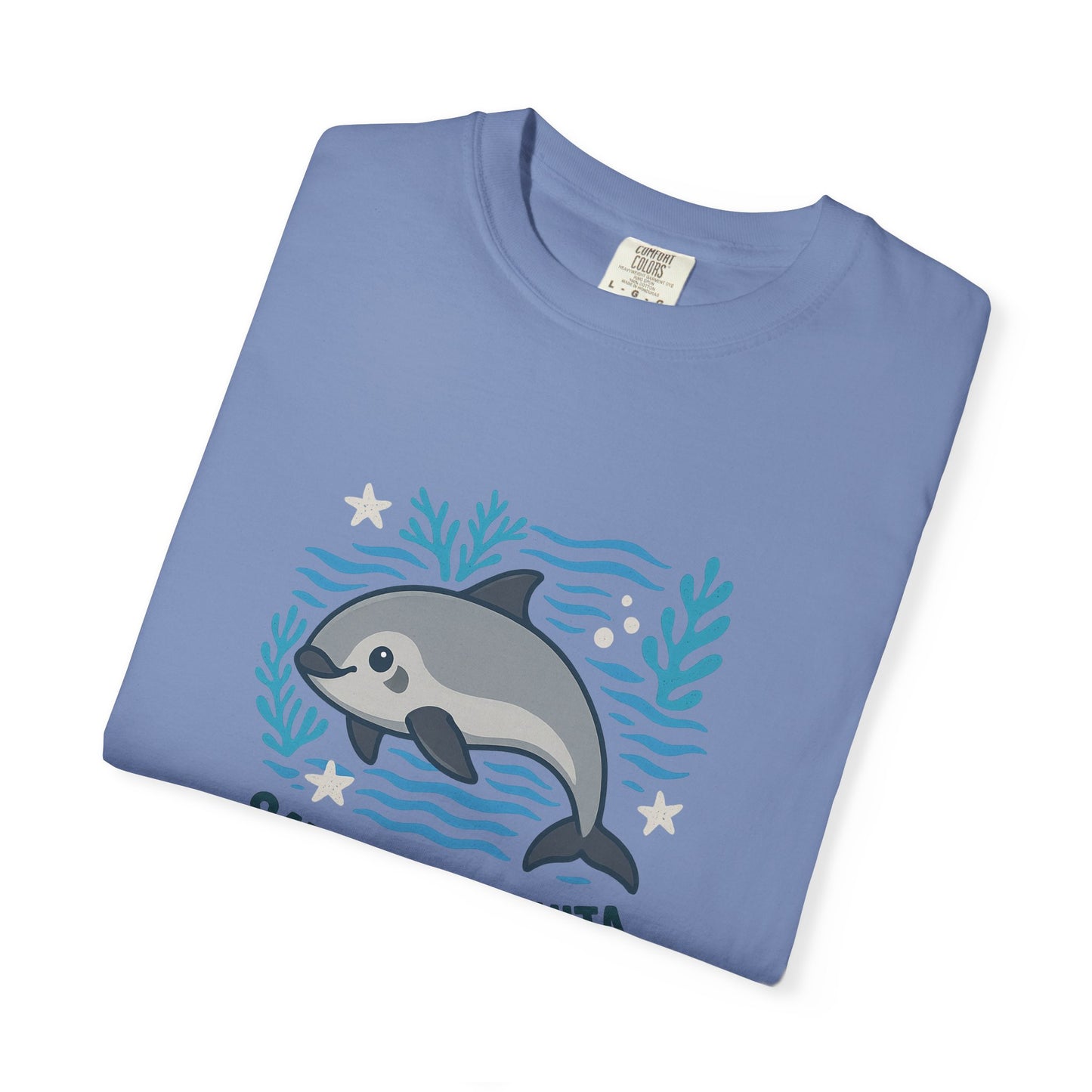 Save the Vaquita Unisex Ocean Conservation T-Shirt – Garment-Dyed Tee