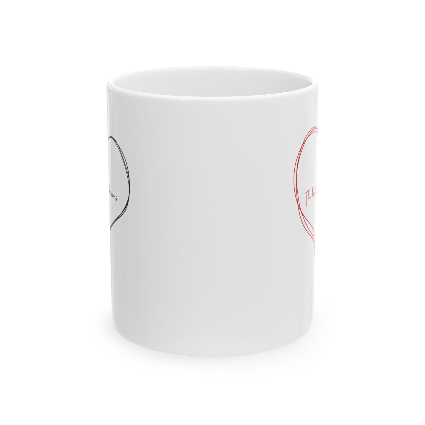 Heartfelt Love Ceramic Mug – Perfect for Valentine’s Day