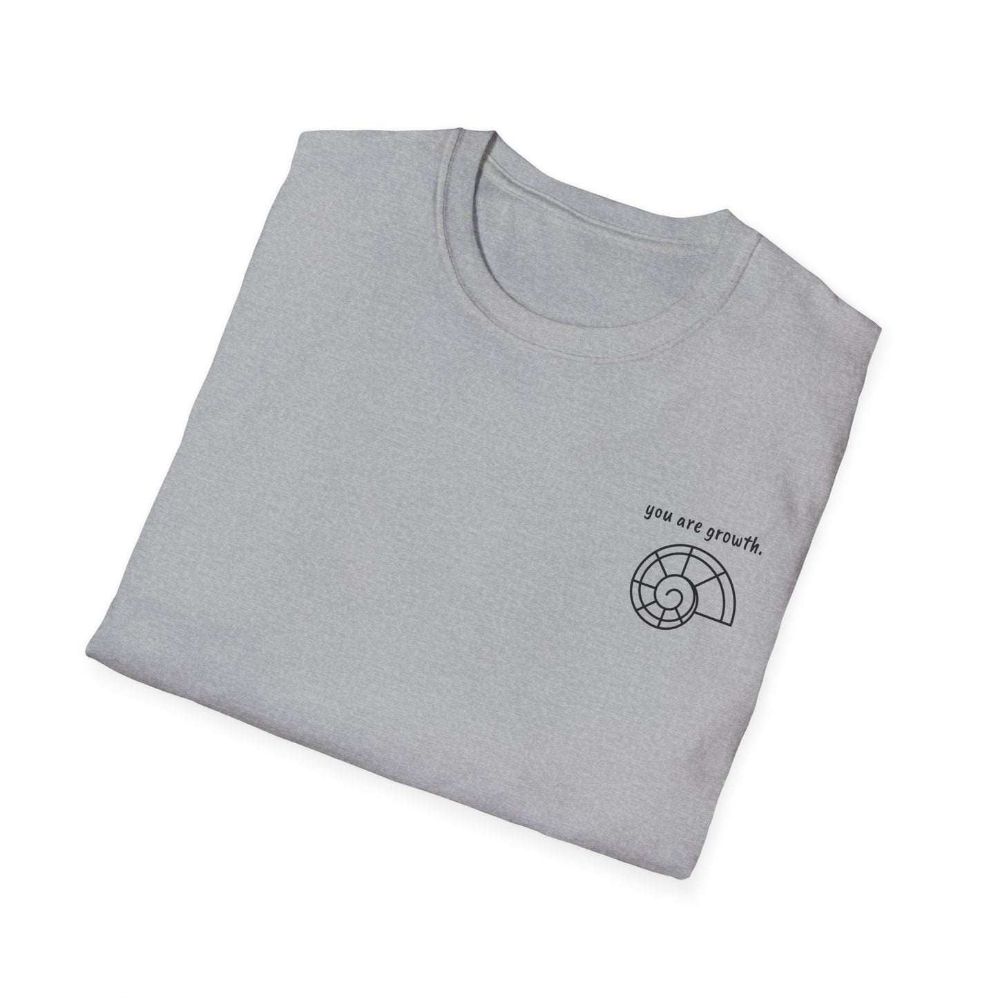 YOU ARE GROWTH - Seashell Unisex Softstyle T-Shirt