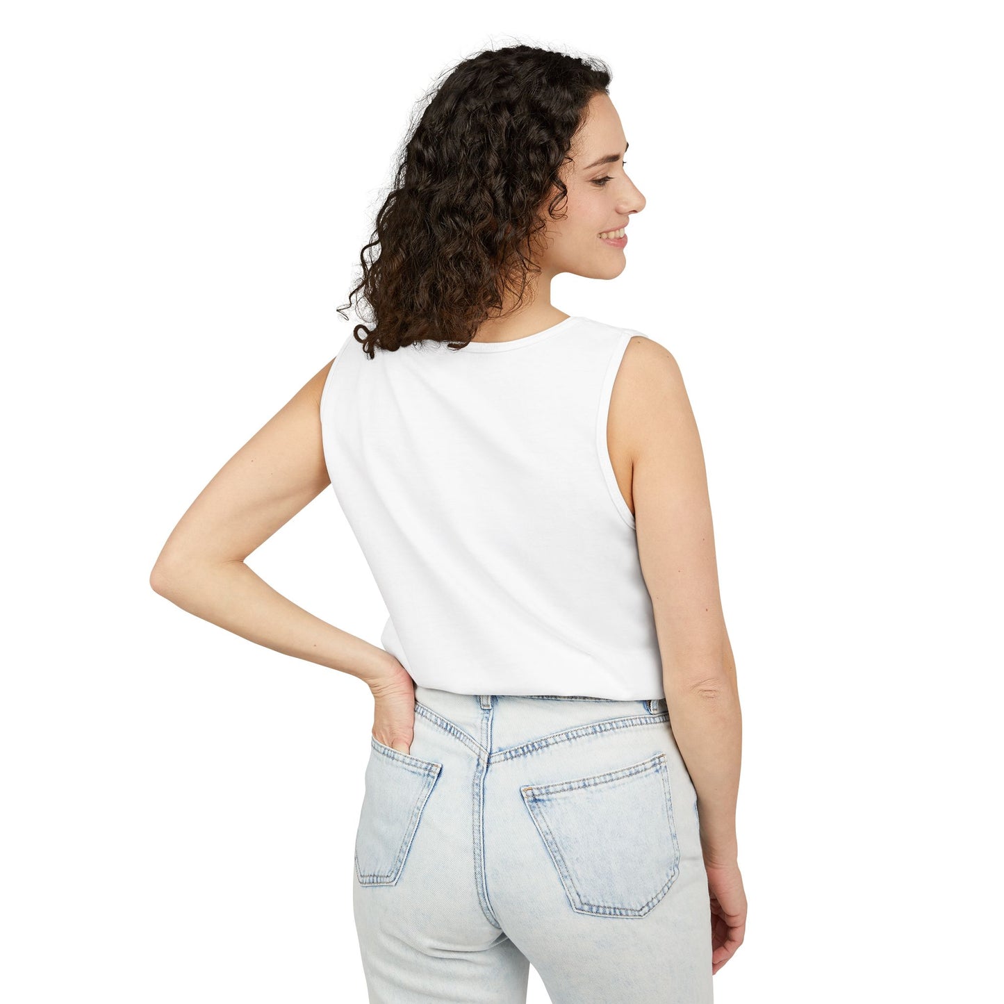 Cobra Pose Yoga Tank – Unisex Garment-Dyed Mindful Movement Top