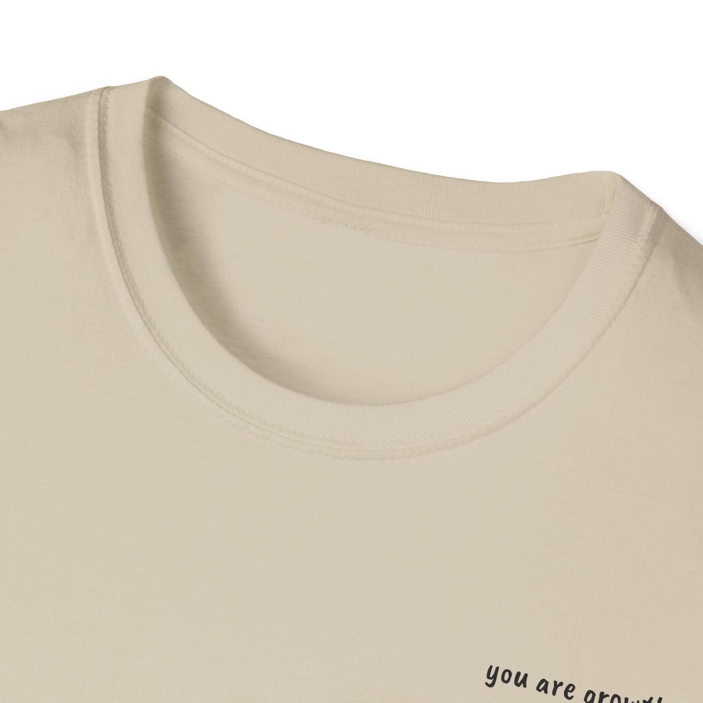 YOU ARE GROWTH - Seashell Unisex Softstyle T-Shirt