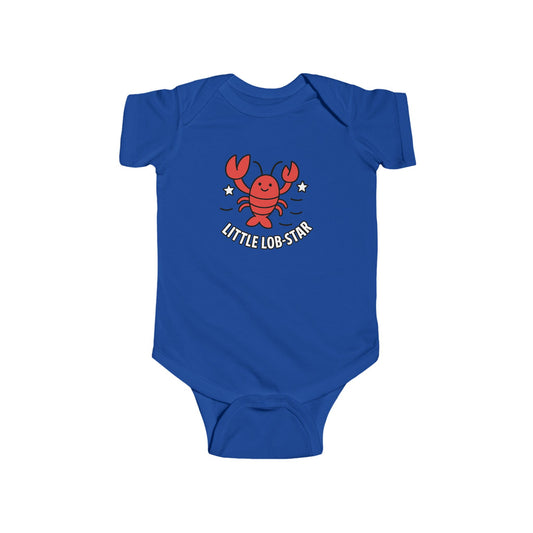 Little Lob-Star Lobster Baby Bodysuit β Ocean-Themed Infant Outfit for a Great Cause