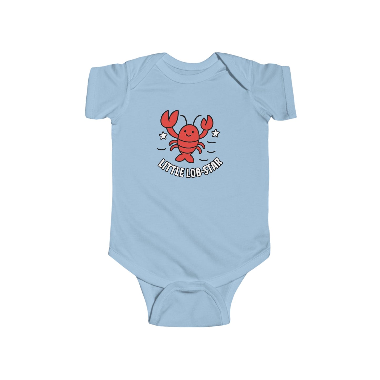 Little Lob-Star Lobster Baby Bodysuit – Ocean-Themed Infant Outfit for a Great Cause