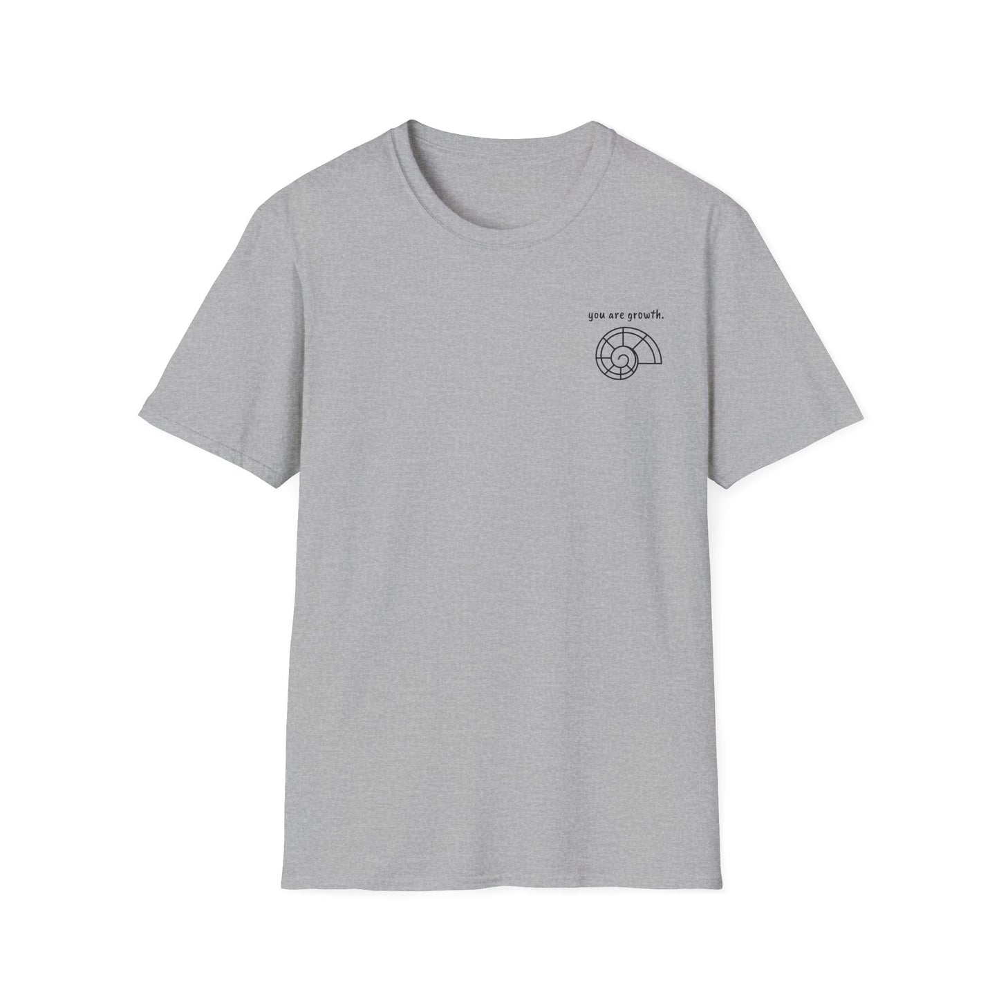YOU ARE GROWTH - Seashell Unisex Softstyle T-Shirt
