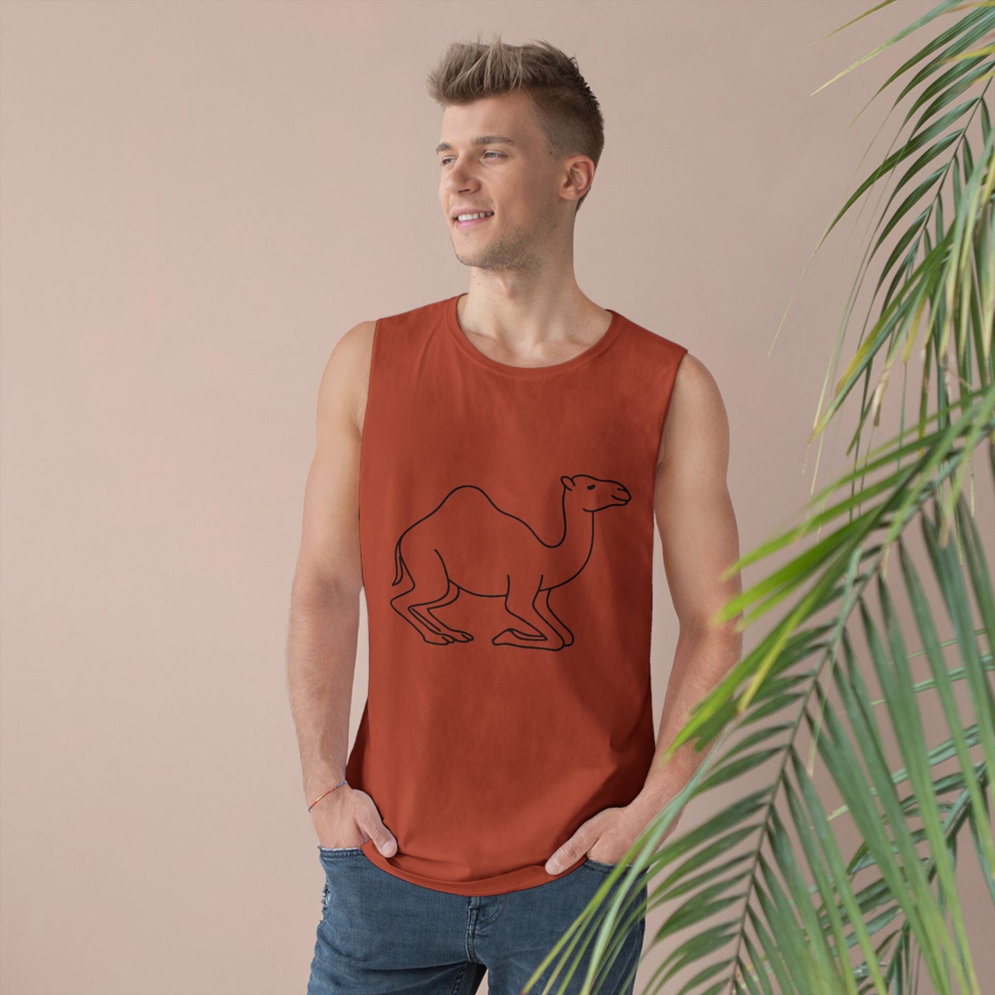 Camel Pose Yoga Tank – Unisex Barnard Mindful Stretch Top