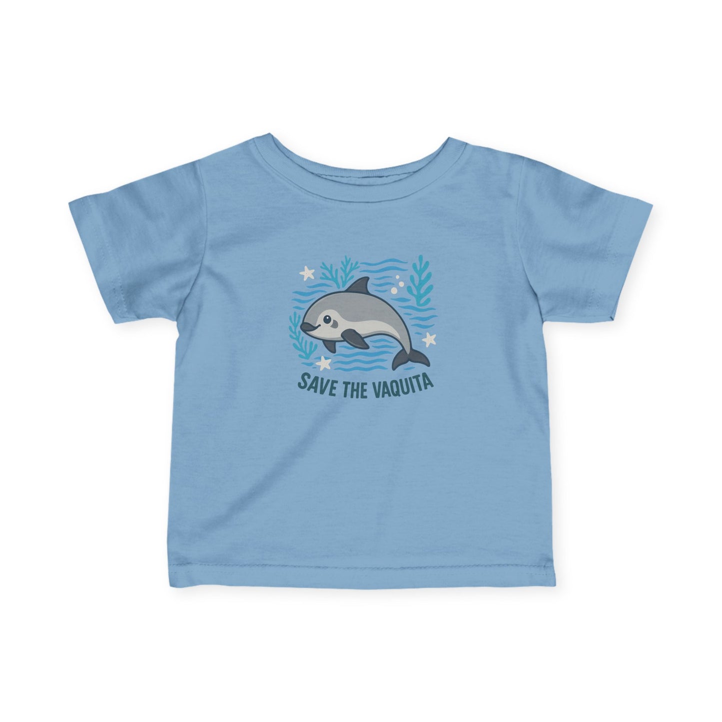 Save the Vaquita Baby Tee – Ocean Conservation Infant T-Shirt