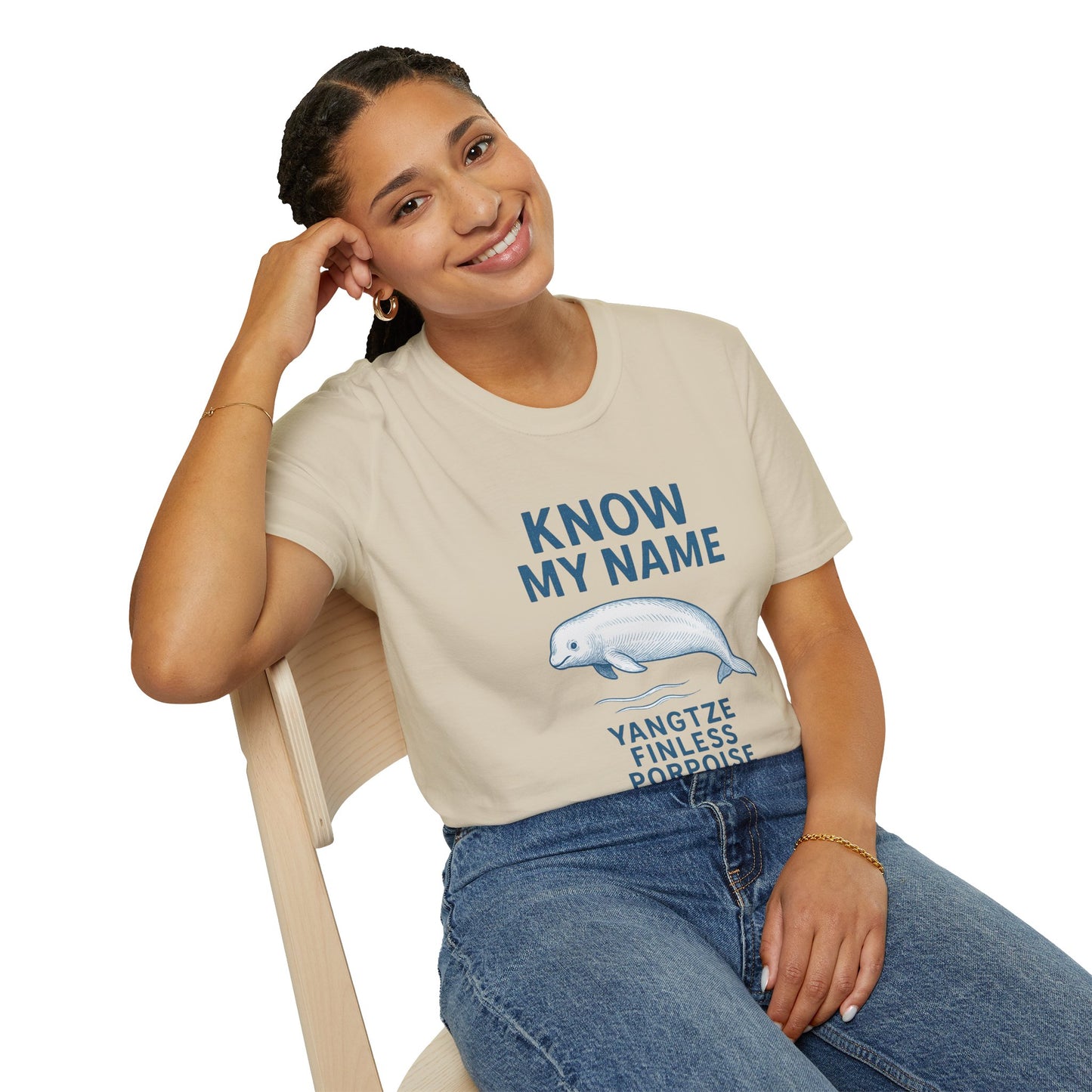 Know My Name: Yangtze Finless Porpoise Conservation T-Shirt