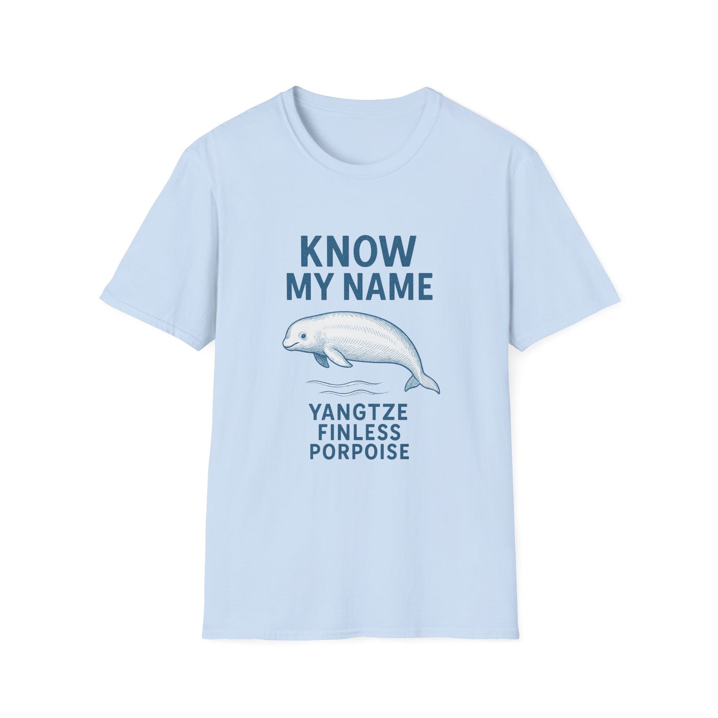 Know My Name: Yangtze Finless Porpoise Conservation T-Shirt