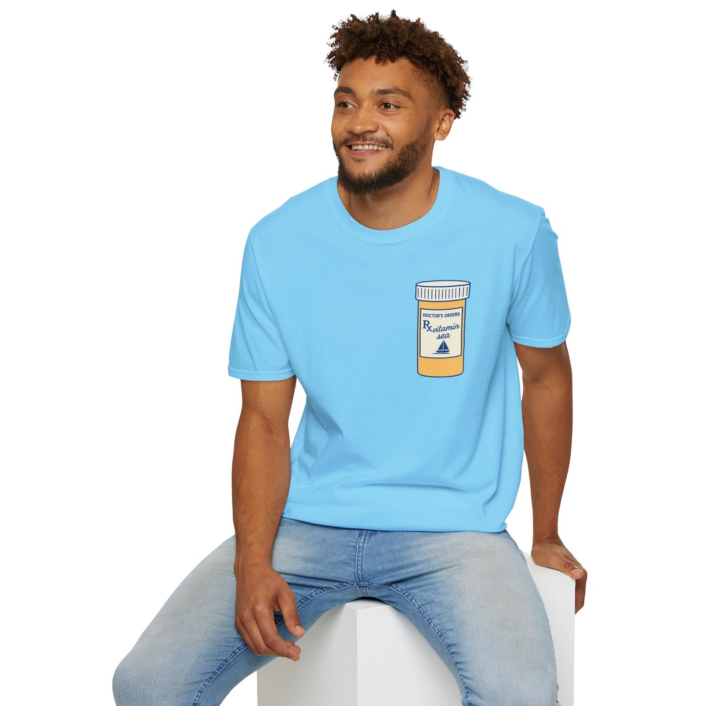 Vitamin Sea Prescription T-Shirt β Funny Ocean Wellness Tee