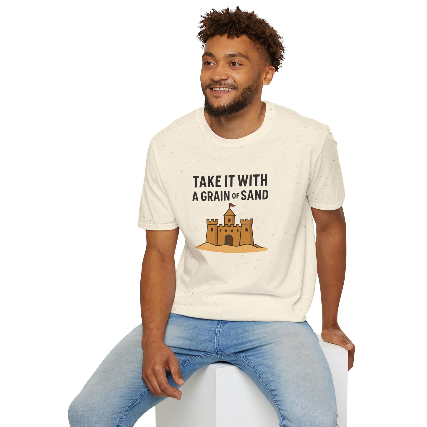 Grain of Sand Beach T-Shirt – Funny Ocean Quote Tee