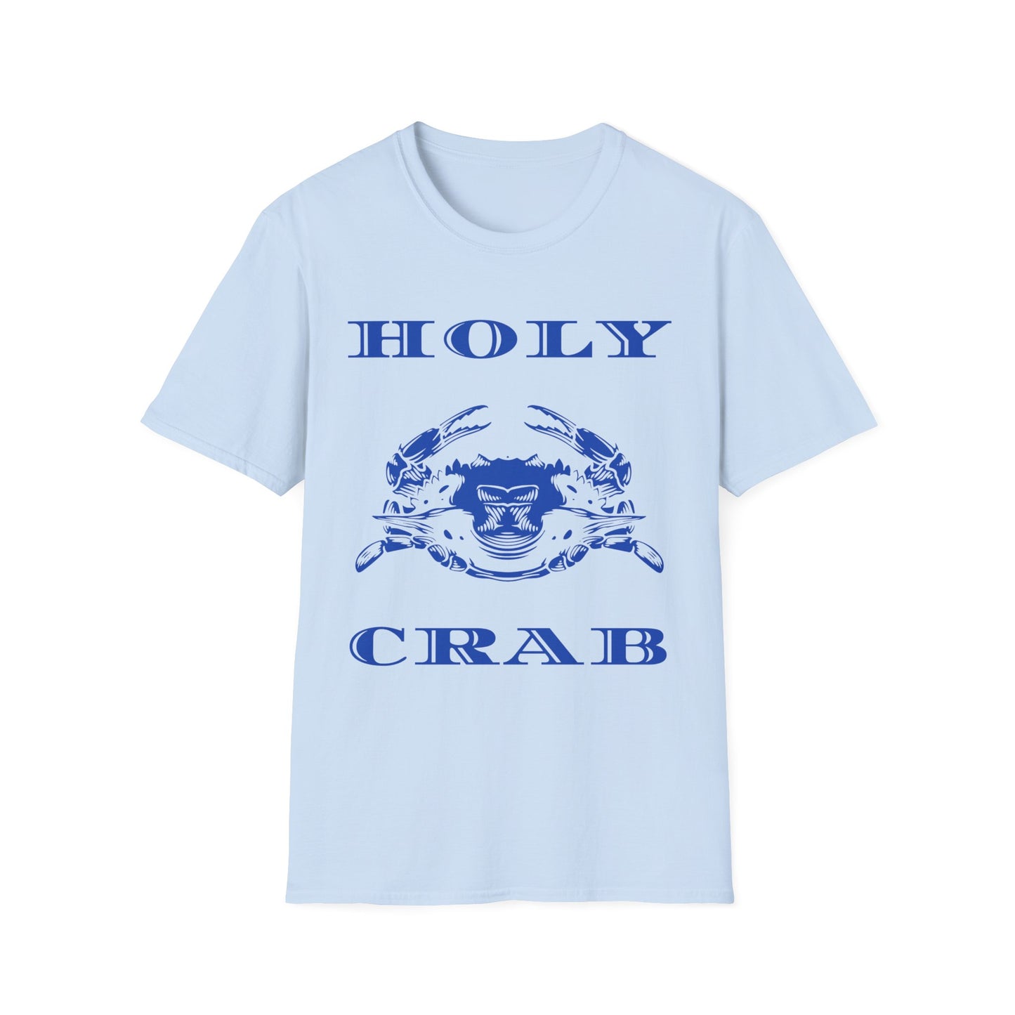 Holy Crab Funny Ocean Lover T-Shirt – Unisex Softstyle Tee