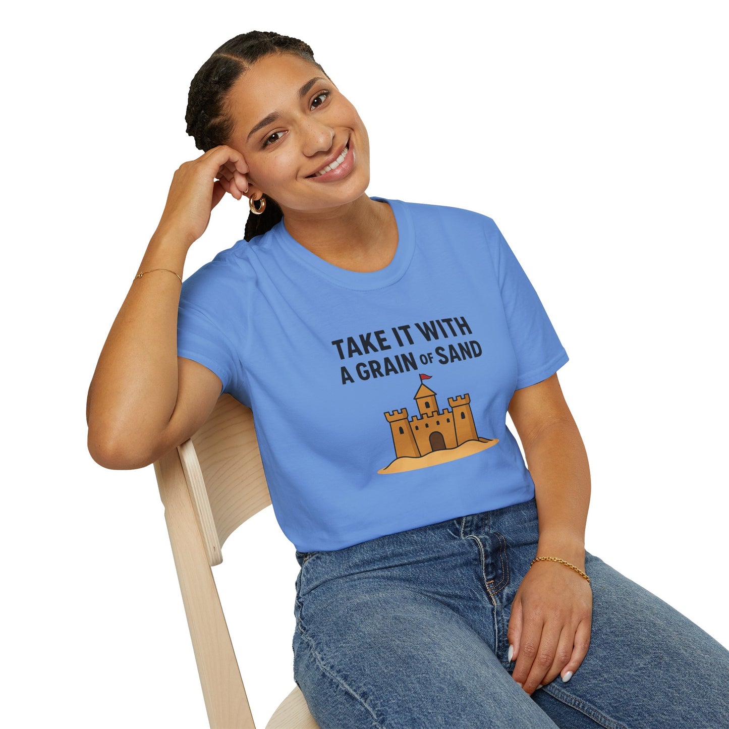 Grain of Sand Beach T-Shirt – Funny Ocean Quote Tee