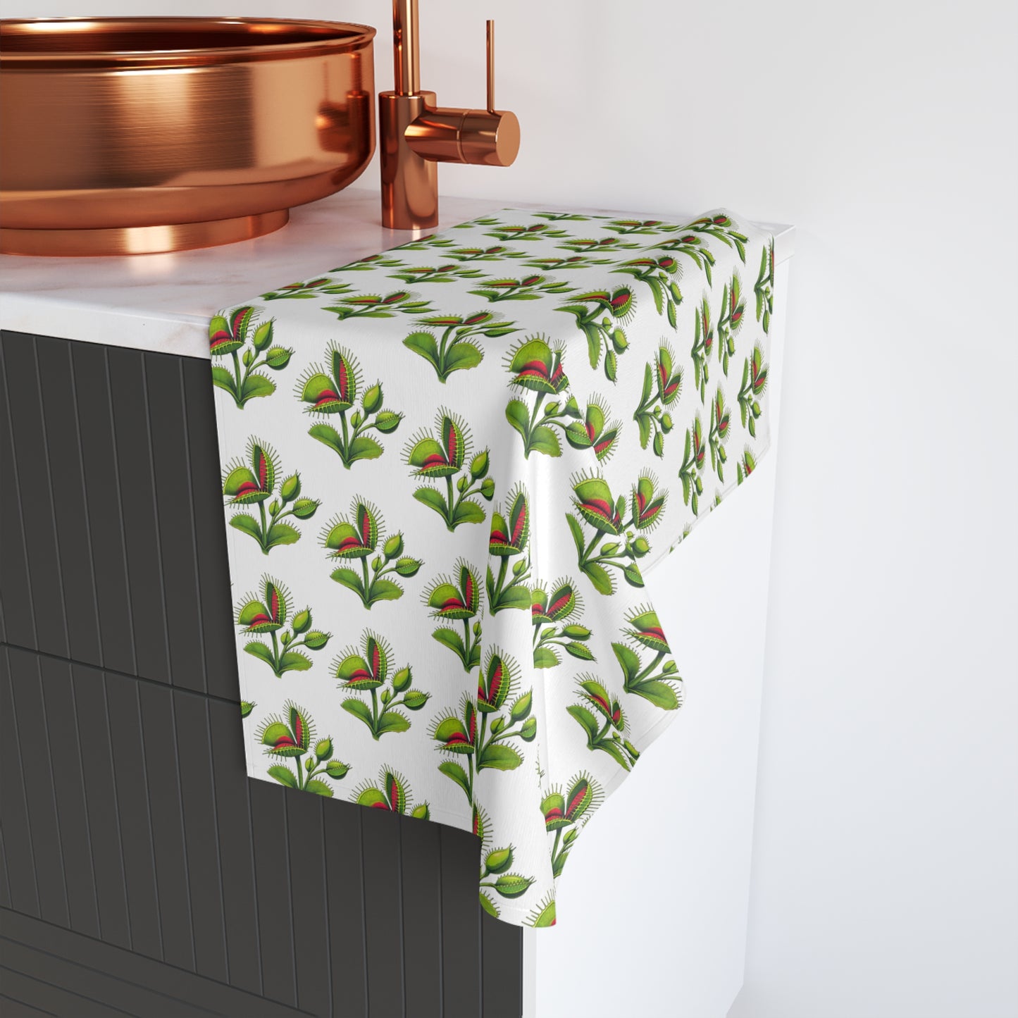 Venus Flytrap Hand Towel