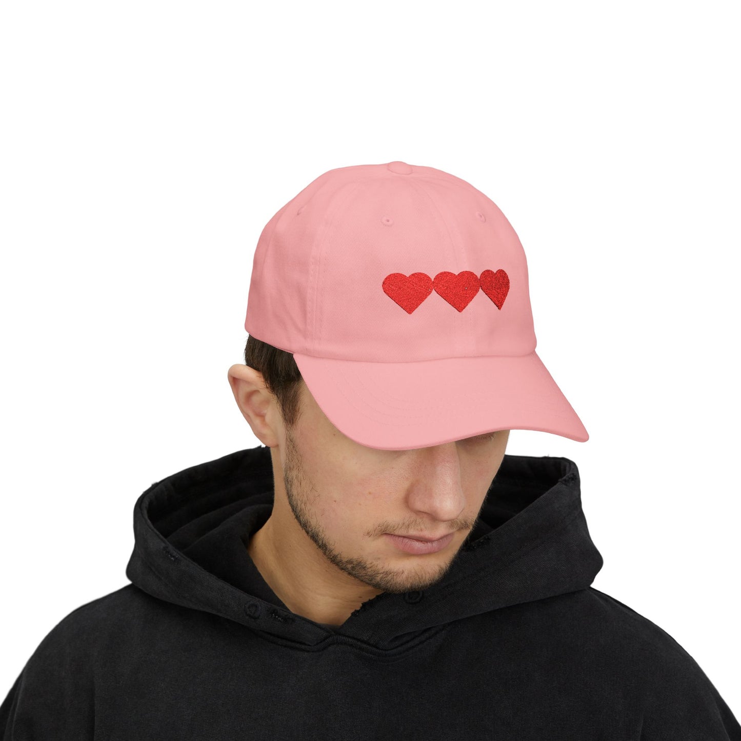 Three Hearts Valentine’s Day Cap – Love’s Favorite Hat