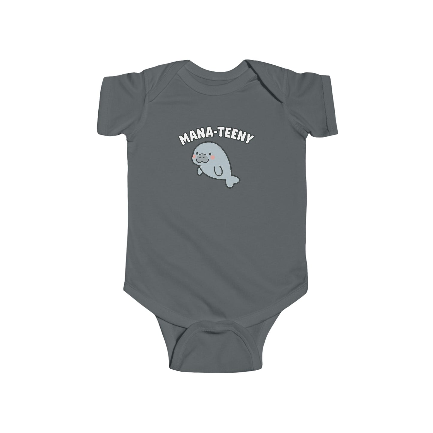 "Mana-Teeny" Manatee Baby Bodysuit – Ocean Conservation Infant Outfit