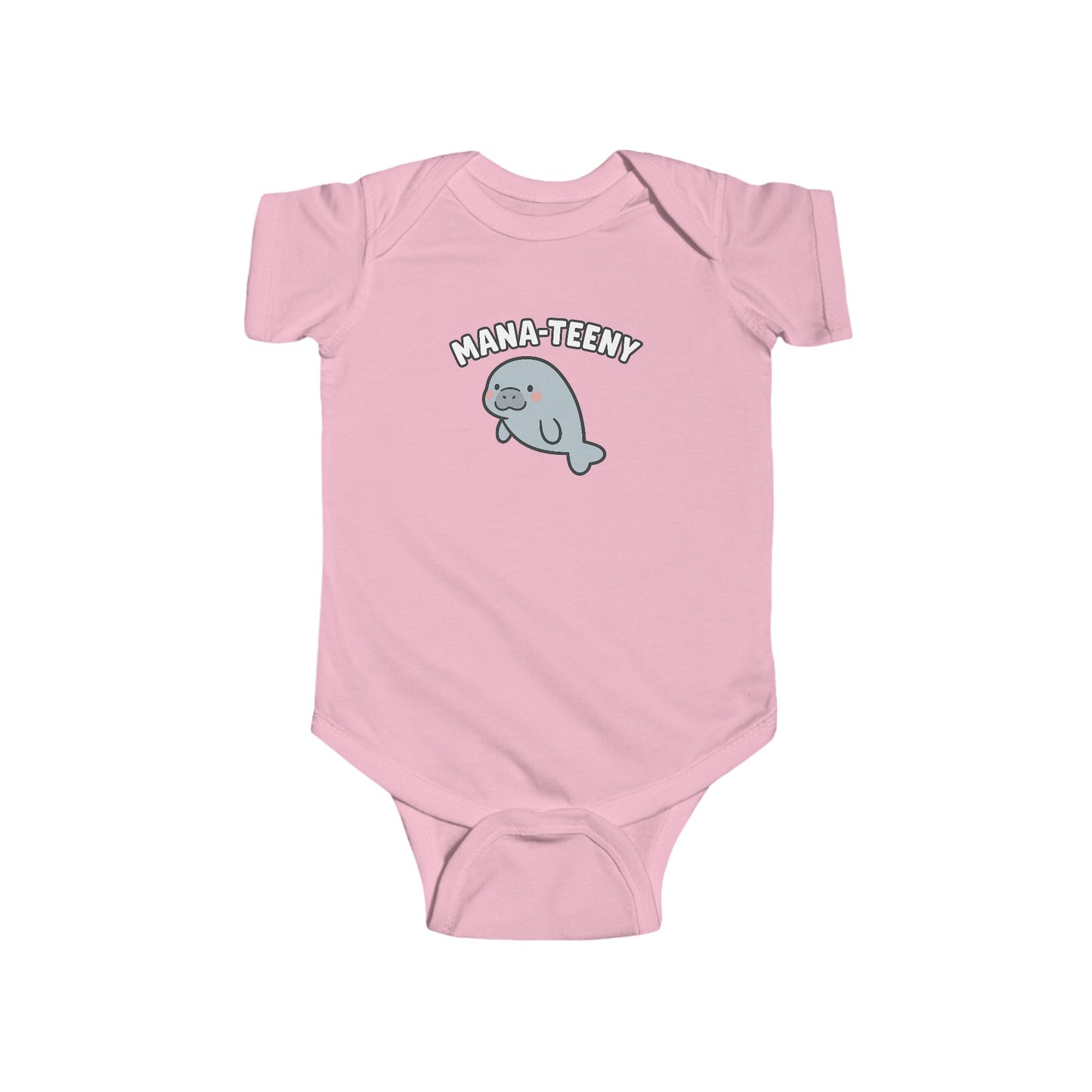 "Mana-Teeny" Manatee Baby Bodysuit – Ocean Conservation Infant Outfit