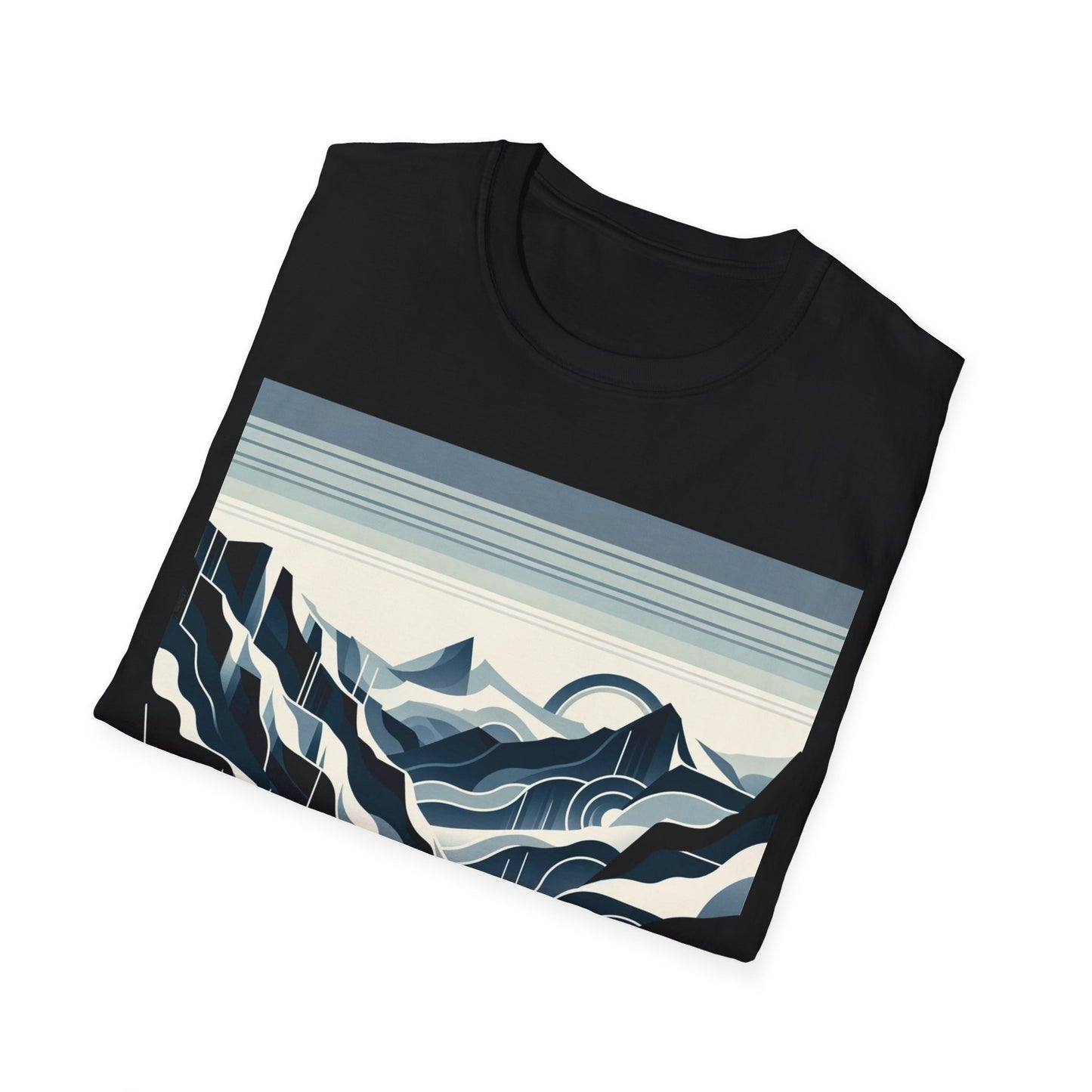 Majestic Mountain Landscape Graphic T-Shirt | Nine Scoops Adventure Apparel