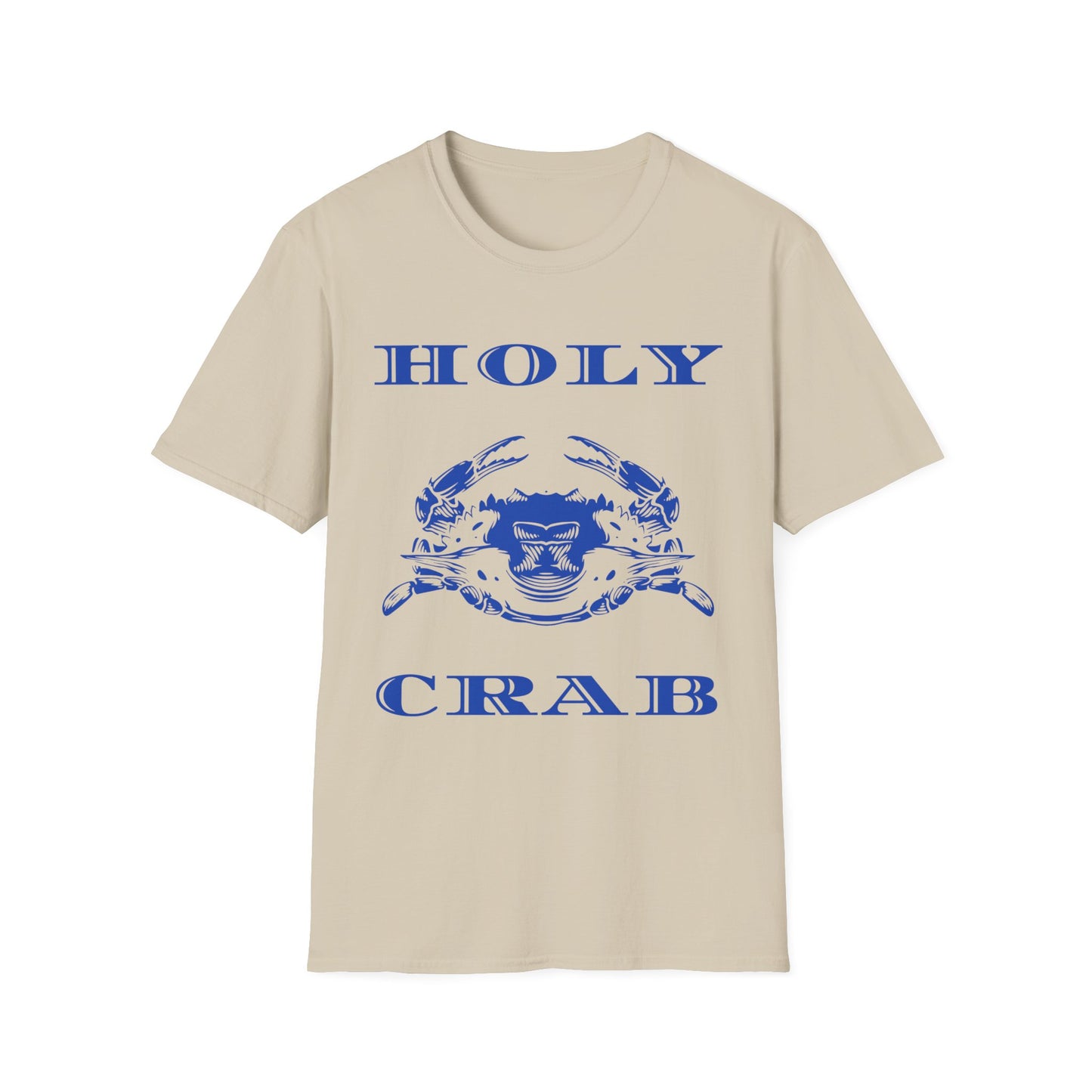 Holy Crab Funny Ocean Lover T-Shirt – Unisex Softstyle Tee