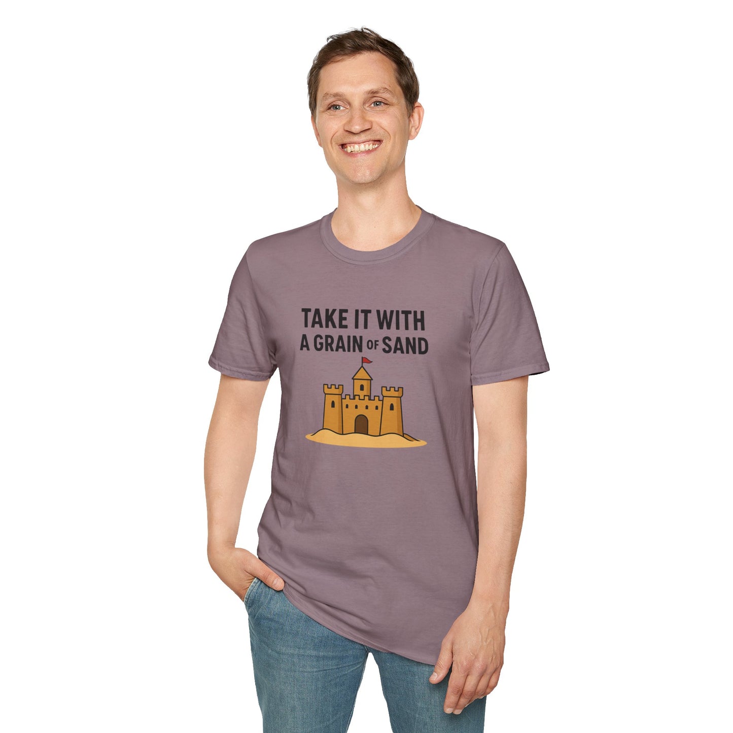 Grain of Sand Beach T-Shirt – Funny Ocean Quote Tee