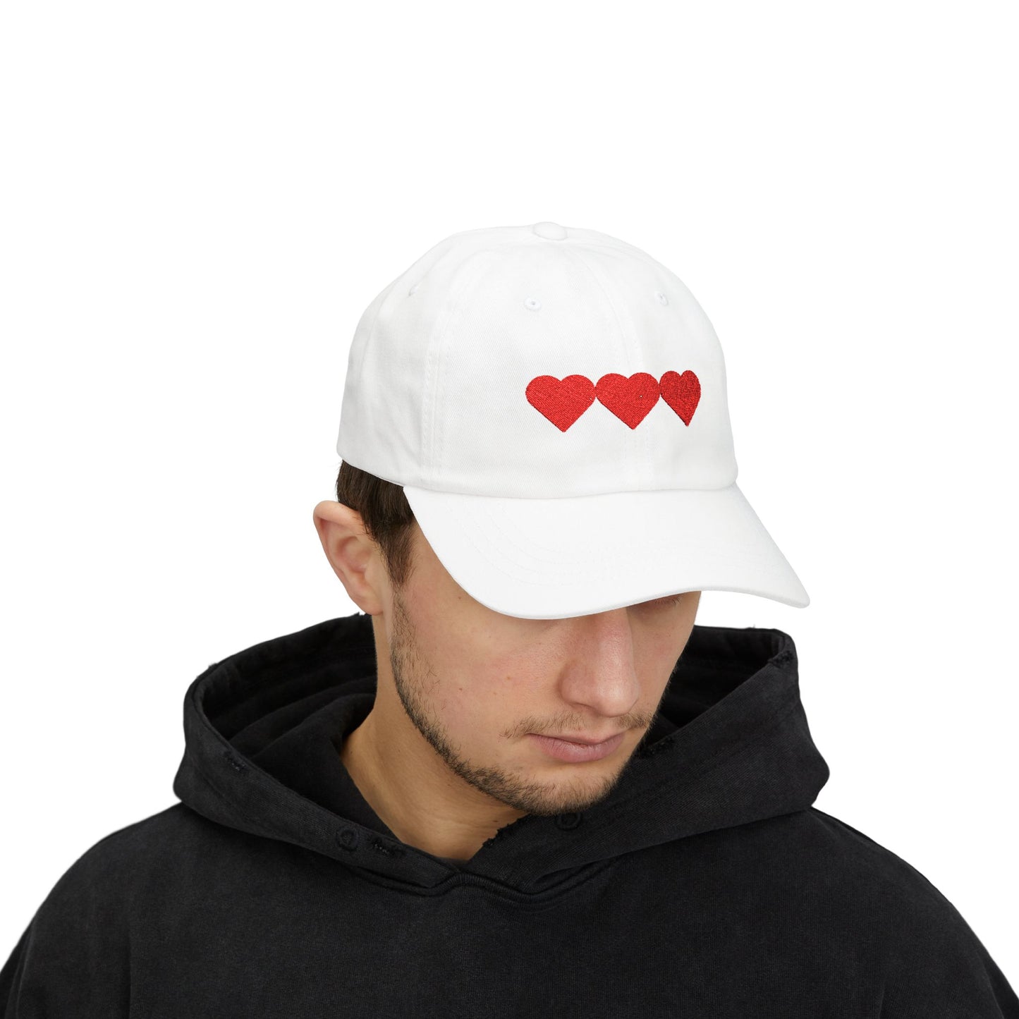 Three Hearts Valentine’s Day Cap – Love’s Favorite Hat