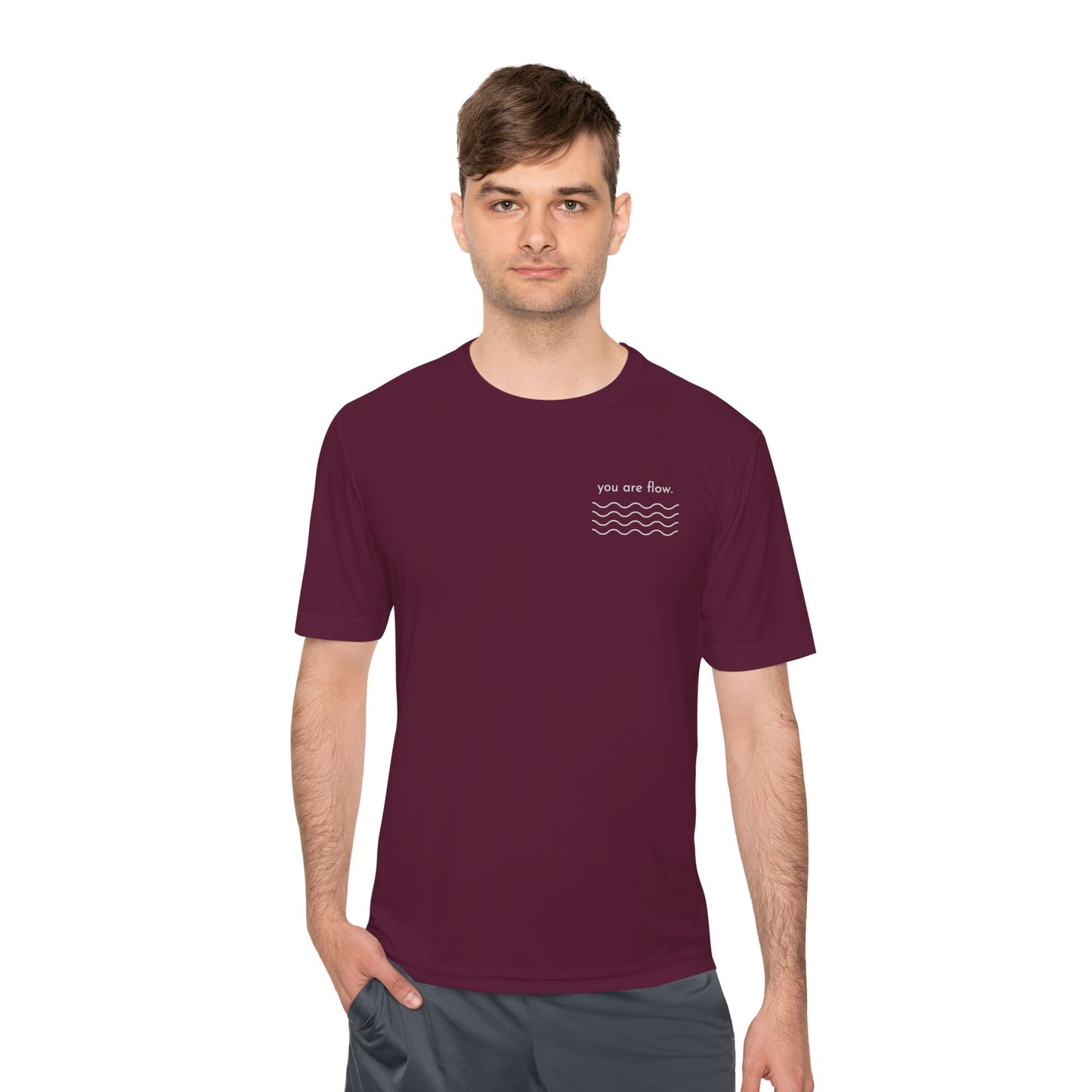 YOU ARE FLOW - Waves Unisex Moisture Wicking Tee