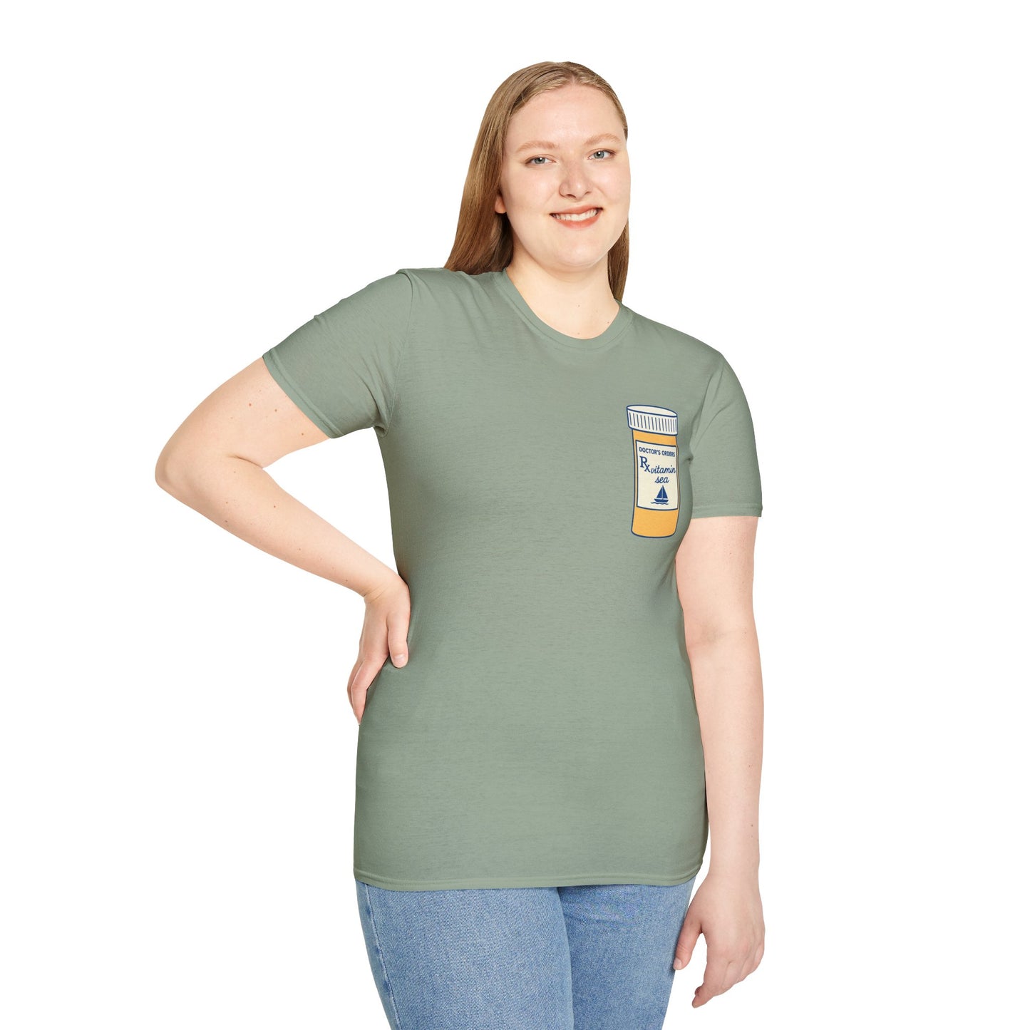 Vitamin Sea Prescription T-Shirt β Funny Ocean Wellness Tee