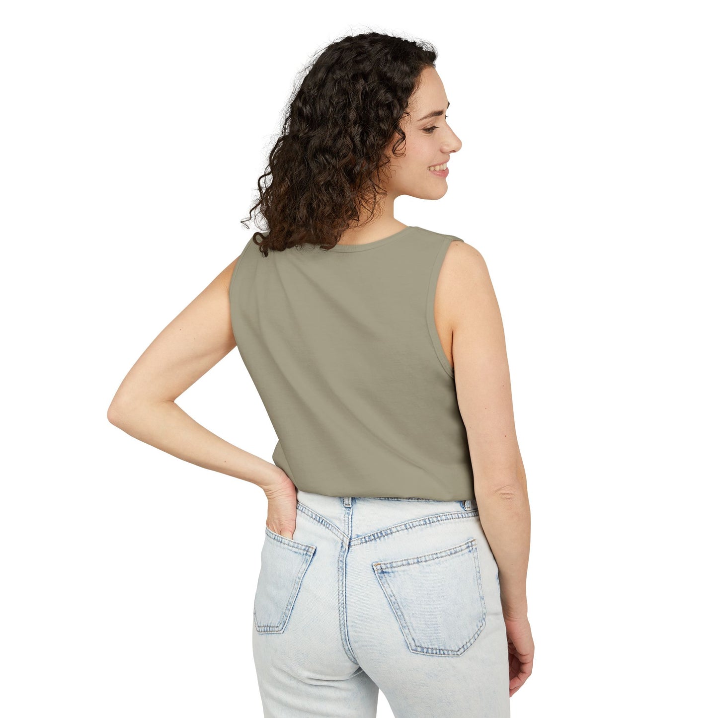 Cobra Pose Yoga Tank – Unisex Garment-Dyed Mindful Movement Top