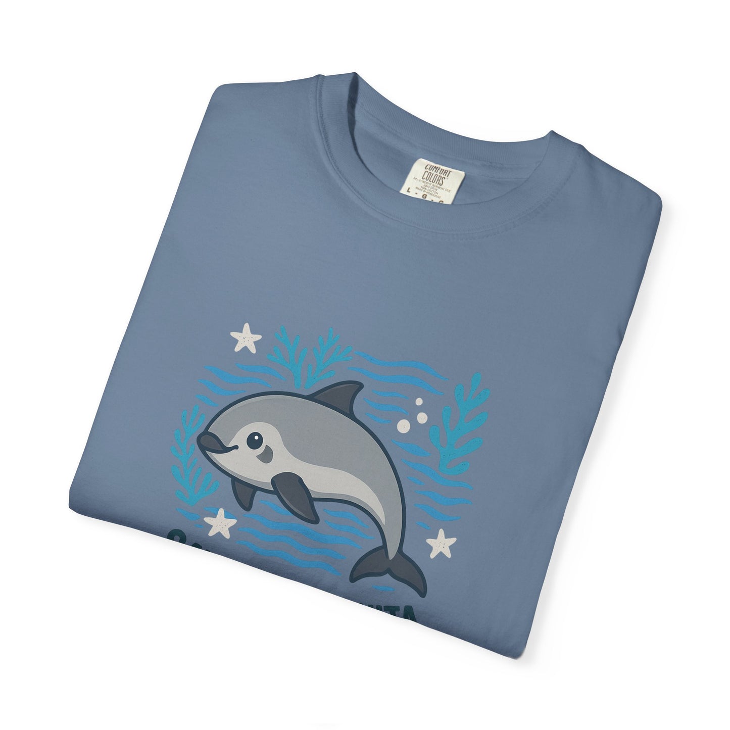 Save the Vaquita Unisex Ocean Conservation T-Shirt – Garment-Dyed Tee
