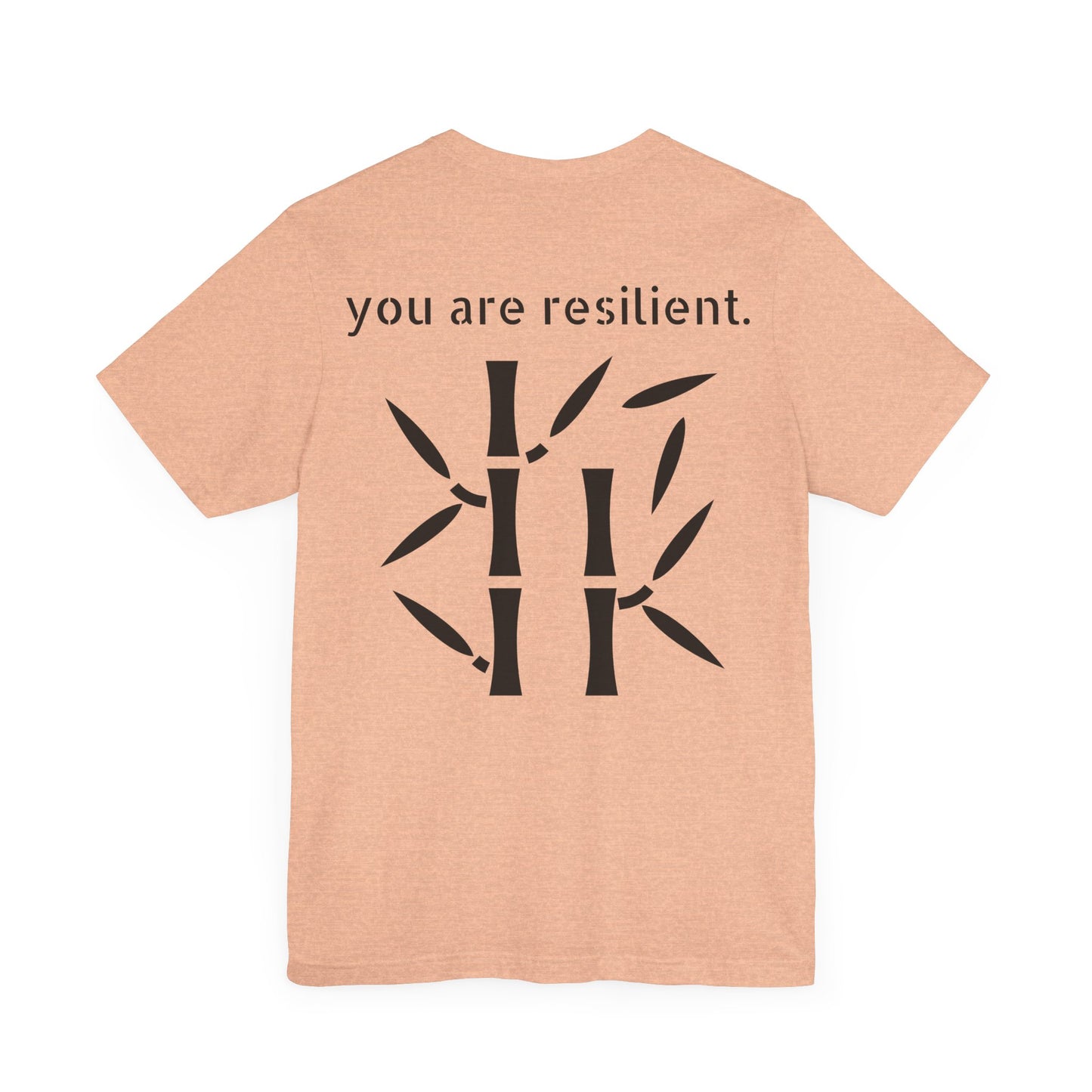 YOU ARE RESILIENT - Bamboo Unisex Jersey Short Sleeve Tee