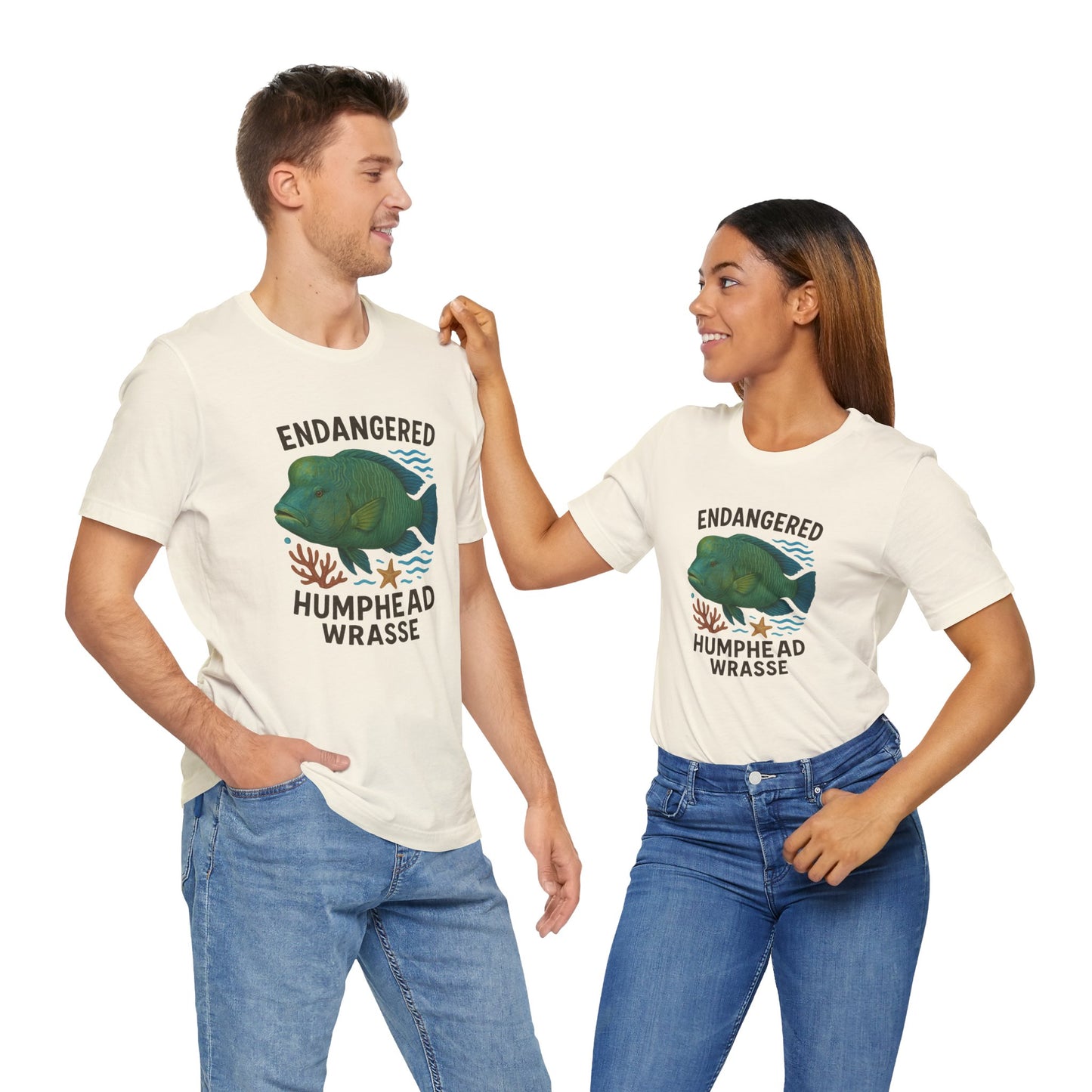 Endangered Humphead Wrasse T-Shirt – Ocean Conservation Tee by Nine Scoops