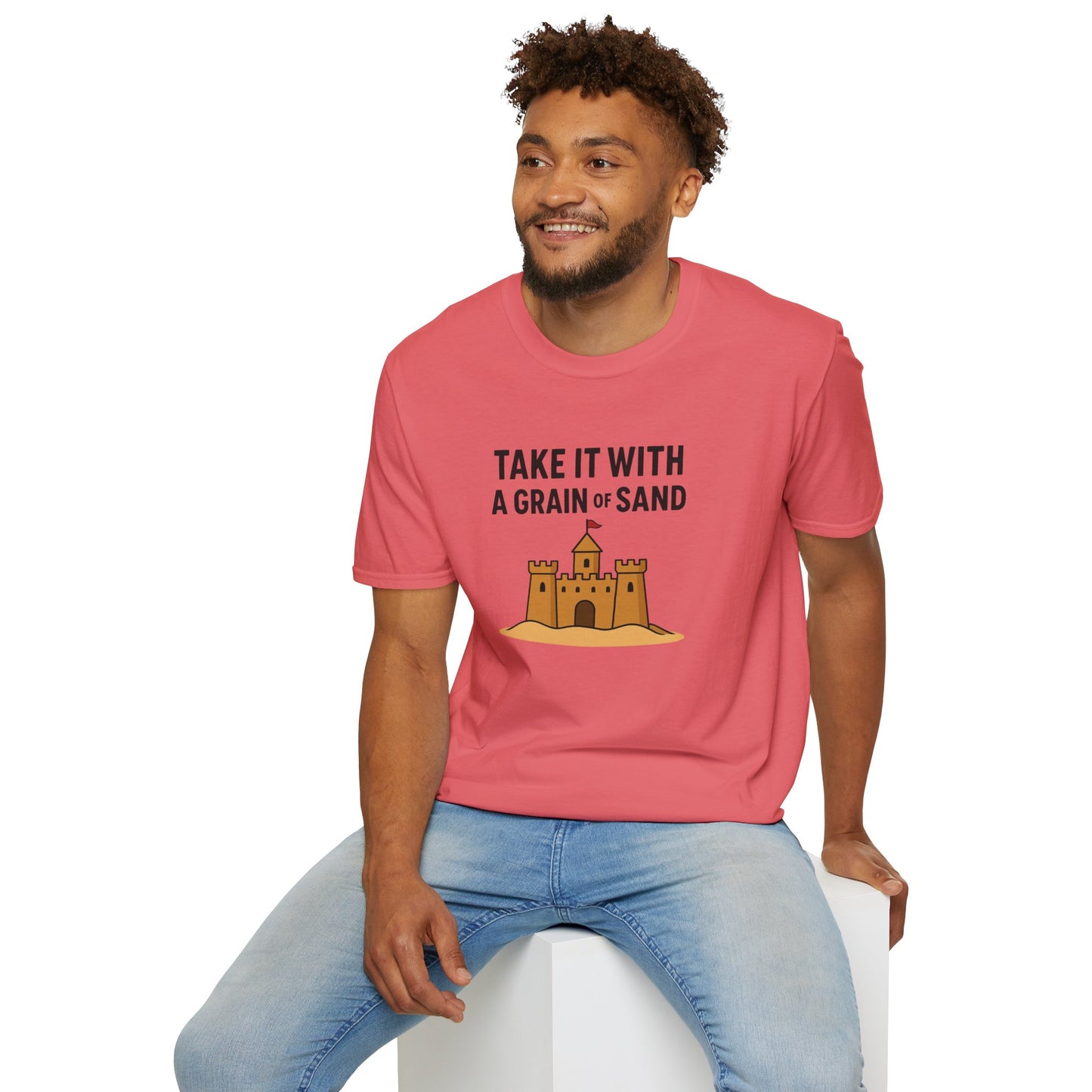 Grain of Sand Beach T-Shirt – Funny Ocean Quote Tee