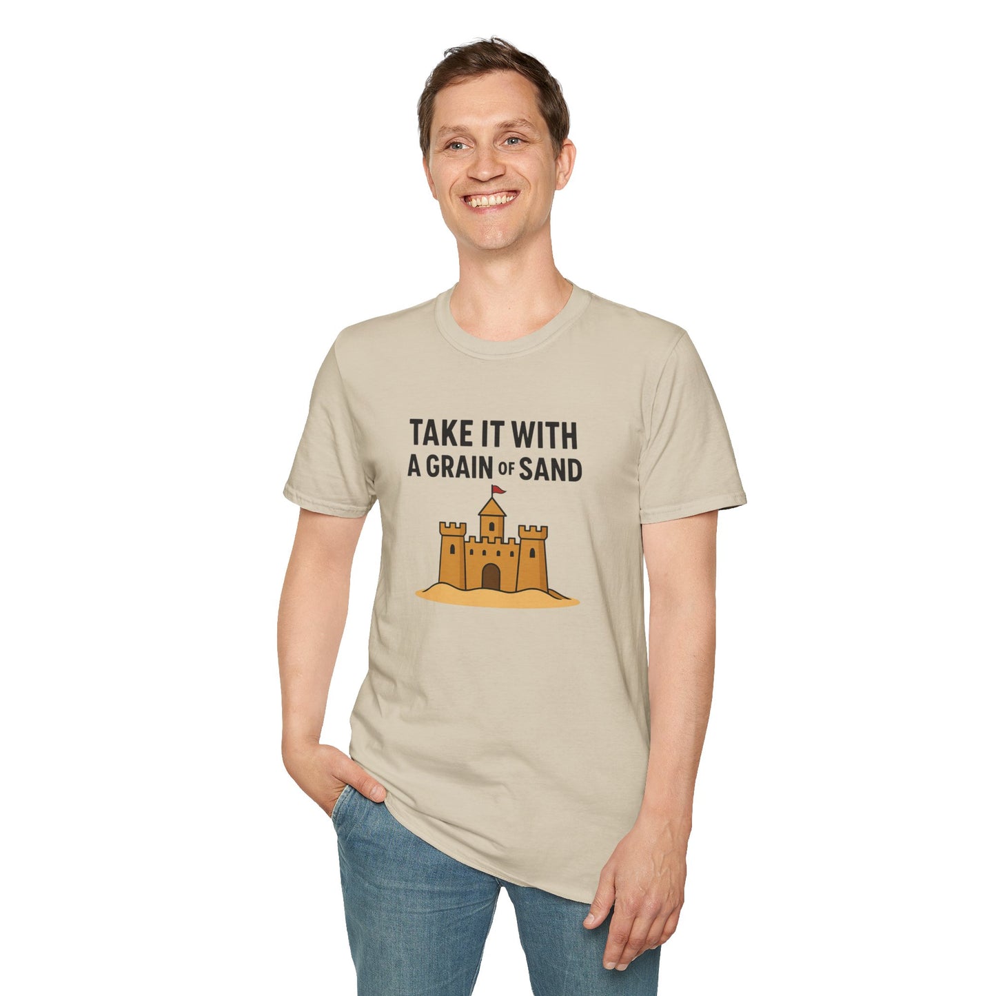 Grain of Sand Beach T-Shirt – Funny Ocean Quote Tee