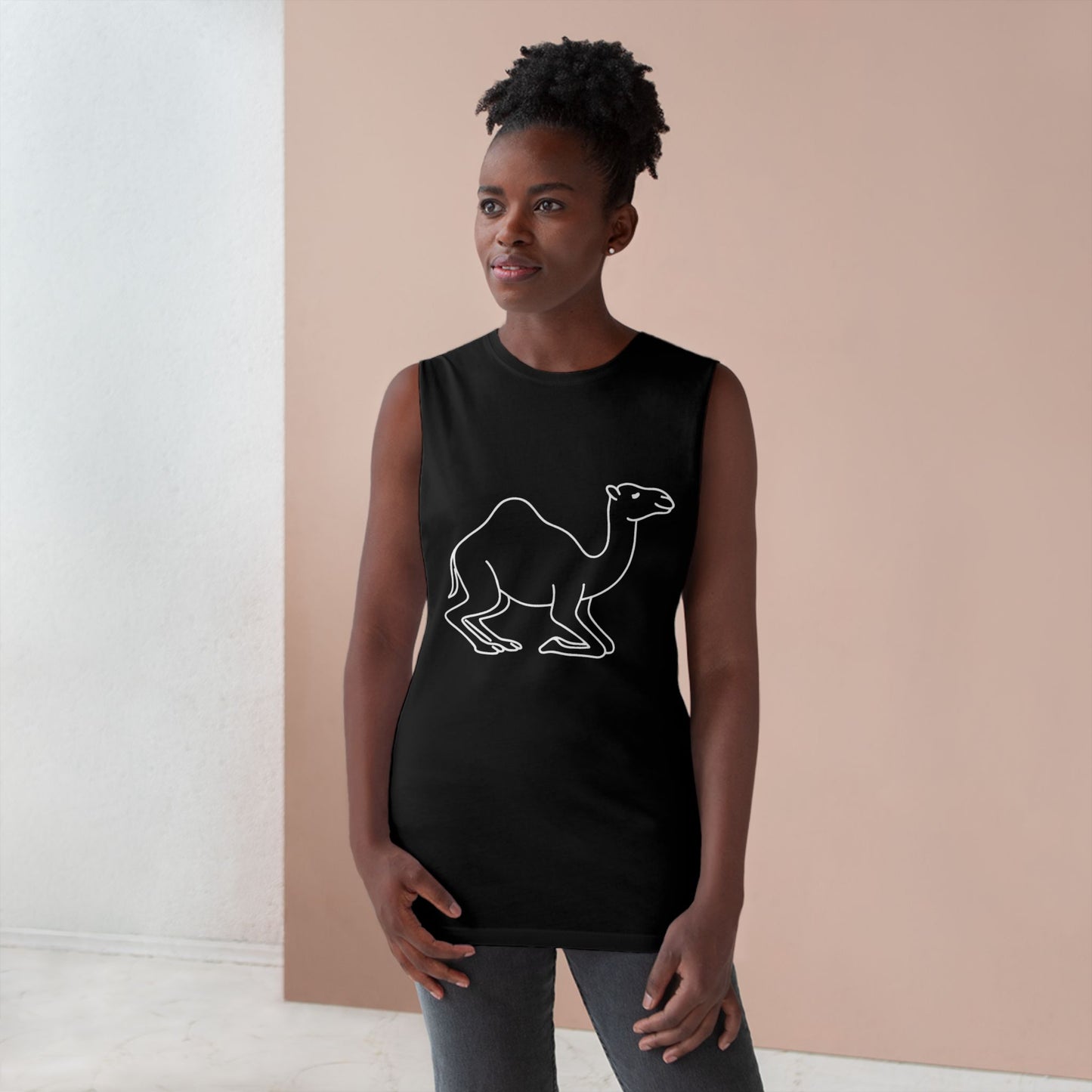 Camel Pose Yoga Tank – Unisex Barnard Mindful Stretch Top