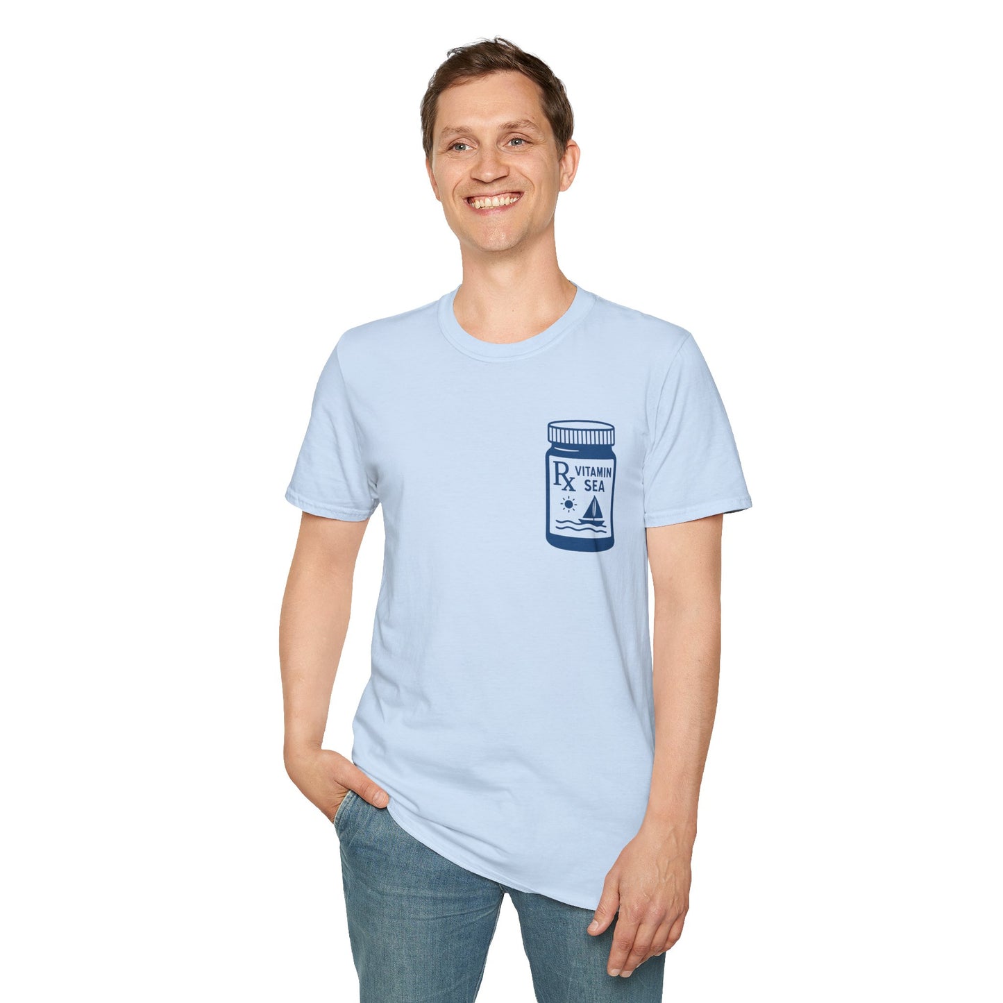 Vitamin Sea Prescription T-Shirt β Funny Ocean Wellness Tee