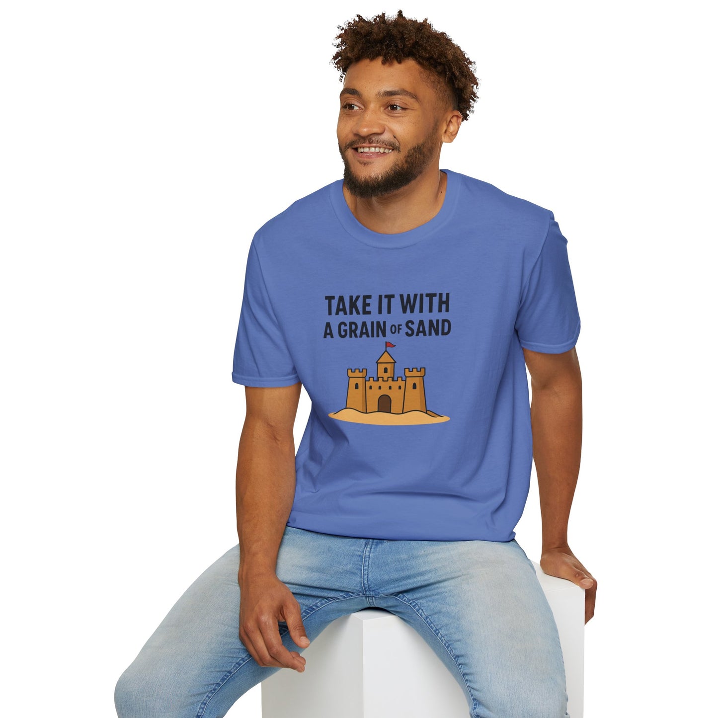 Grain of Sand Beach T-Shirt – Funny Ocean Quote Tee