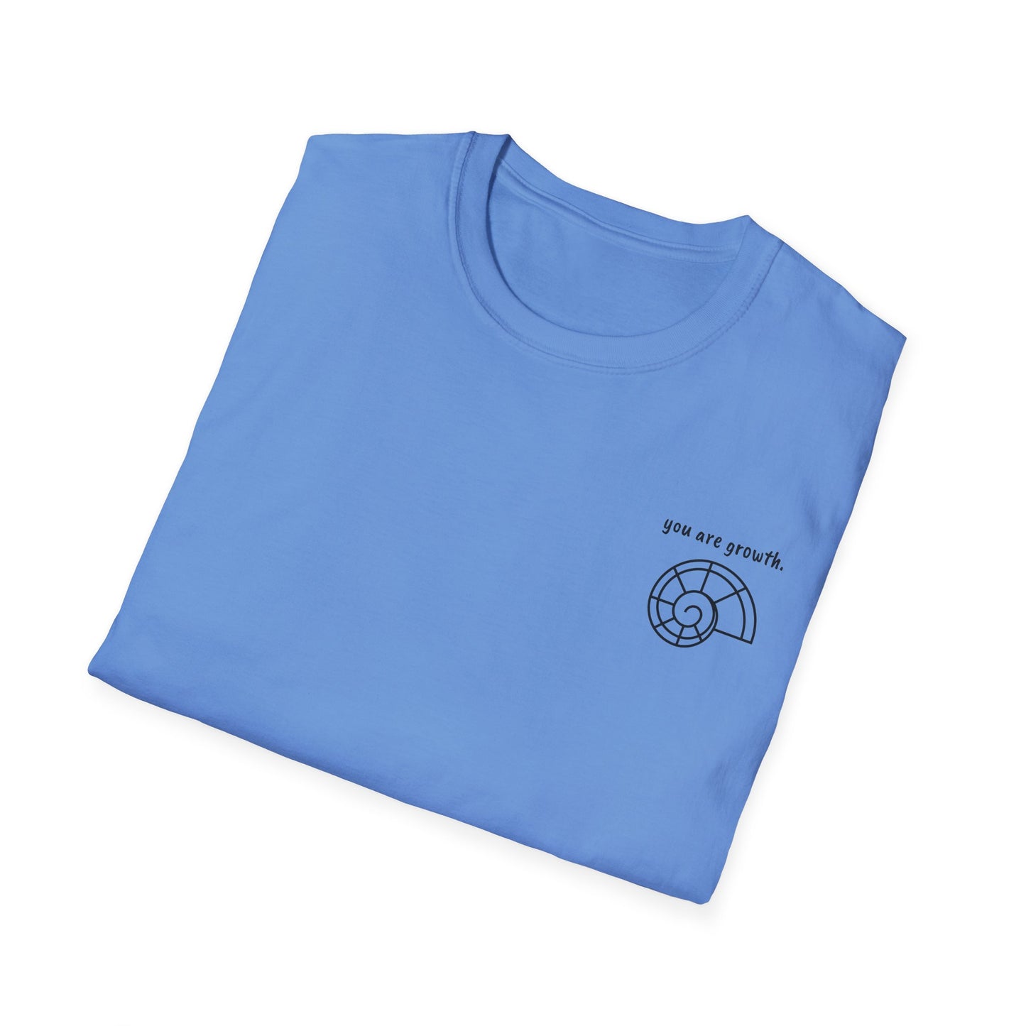 YOU ARE GROWTH - Seashell Unisex Softstyle T-Shirt