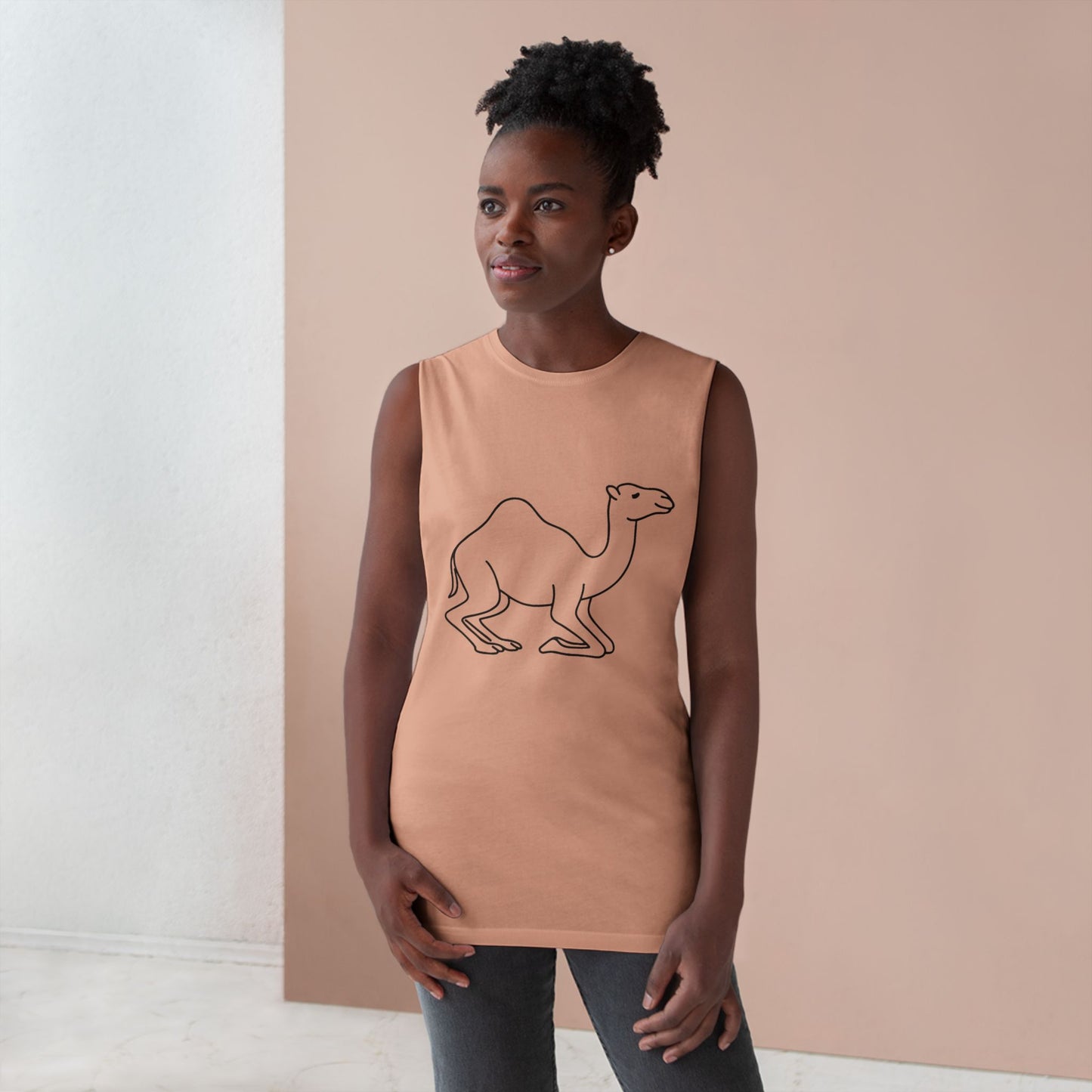 Camel Pose Yoga Tank – Unisex Barnard Mindful Stretch Top