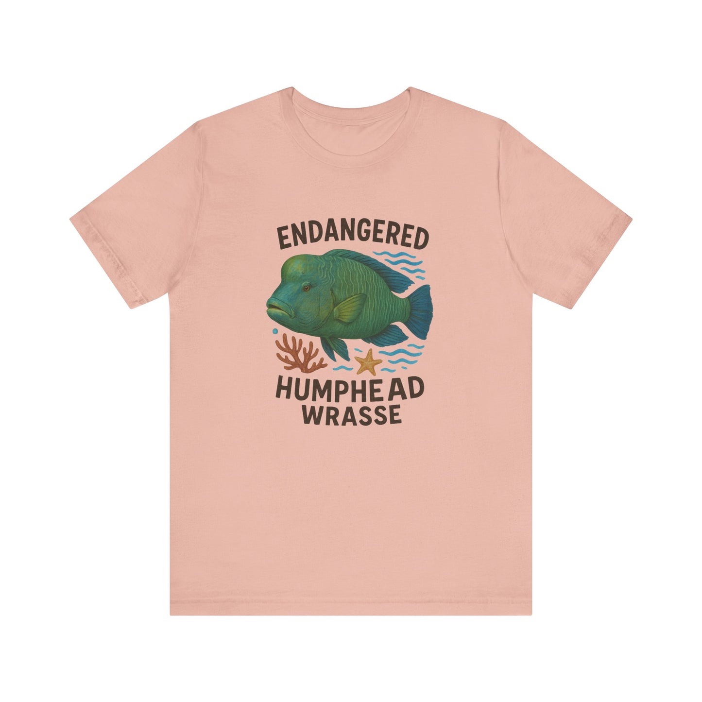 Endangered Humphead Wrasse T-Shirt – Ocean Conservation Tee by Nine Scoops