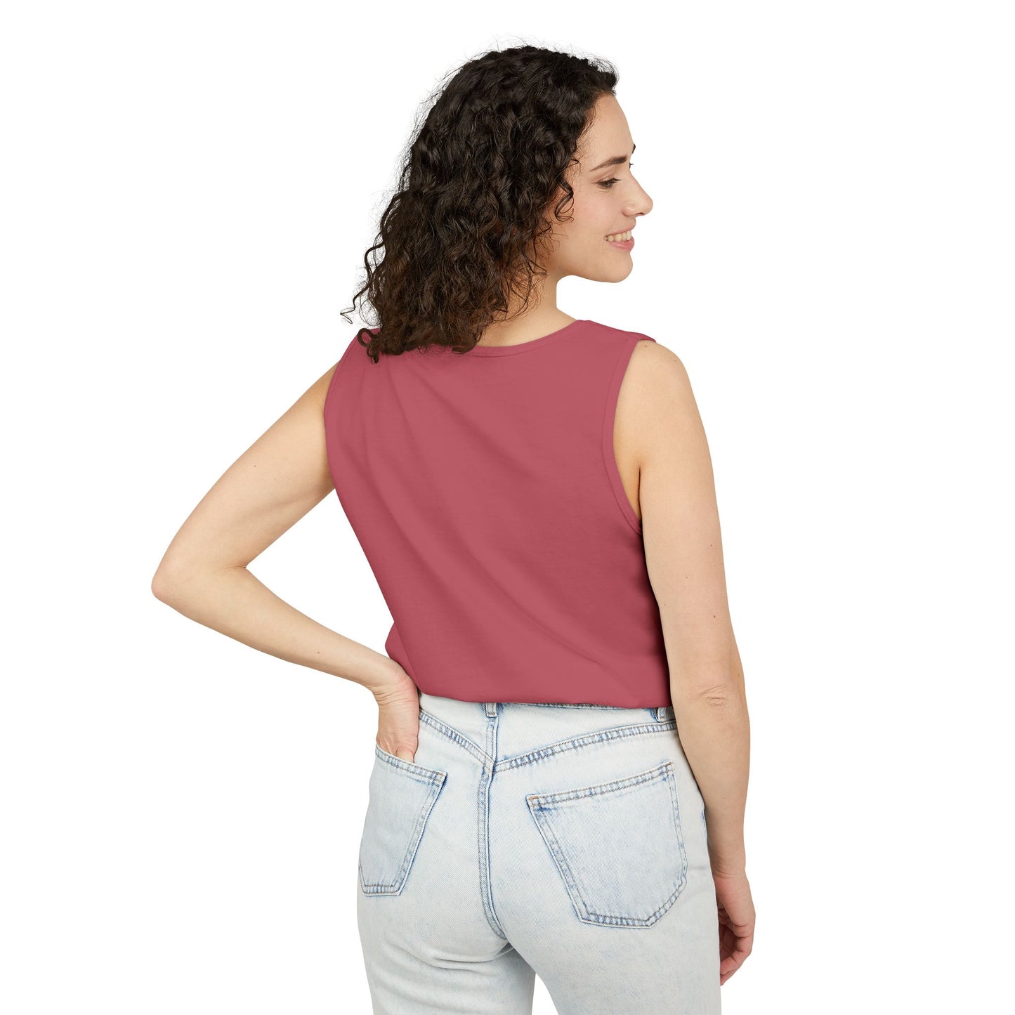 Cobra Pose Yoga Tank – Unisex Garment-Dyed Mindful Movement Top