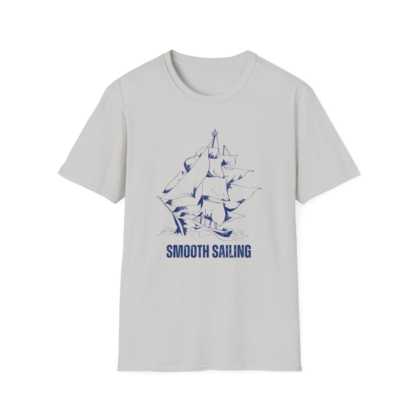 Smooth Sailing Ocean Adventure T-Shirt – Unisex Softstyle Tee