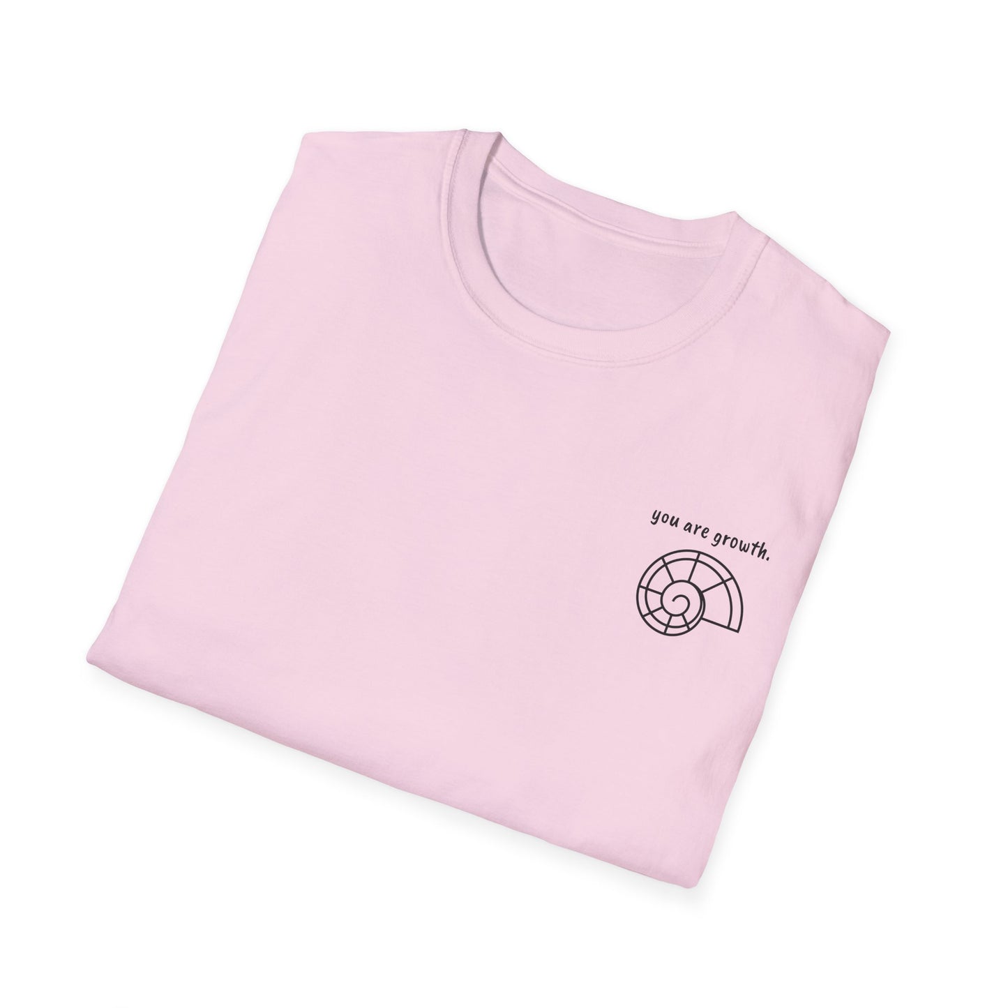 YOU ARE GROWTH - Seashell Unisex Softstyle T-Shirt