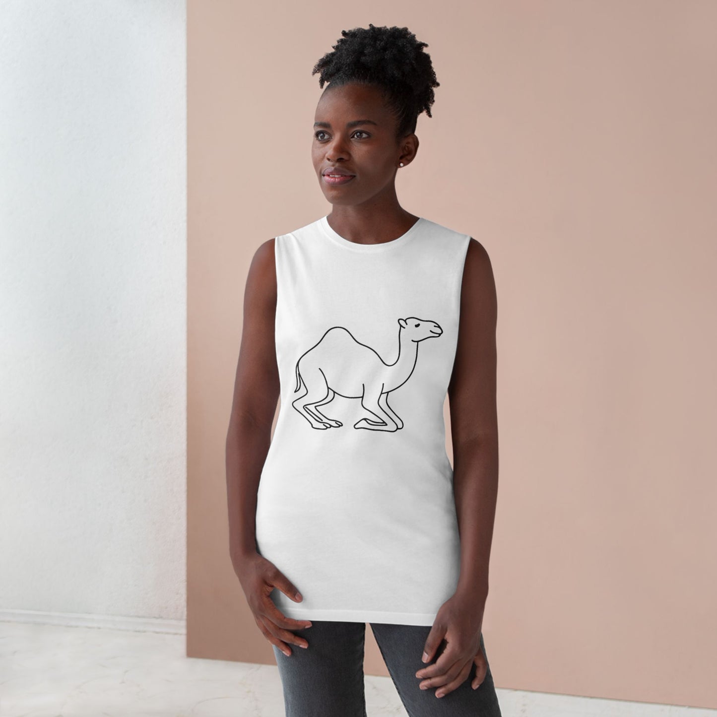 Camel Pose Yoga Tank – Unisex Barnard Mindful Stretch Top