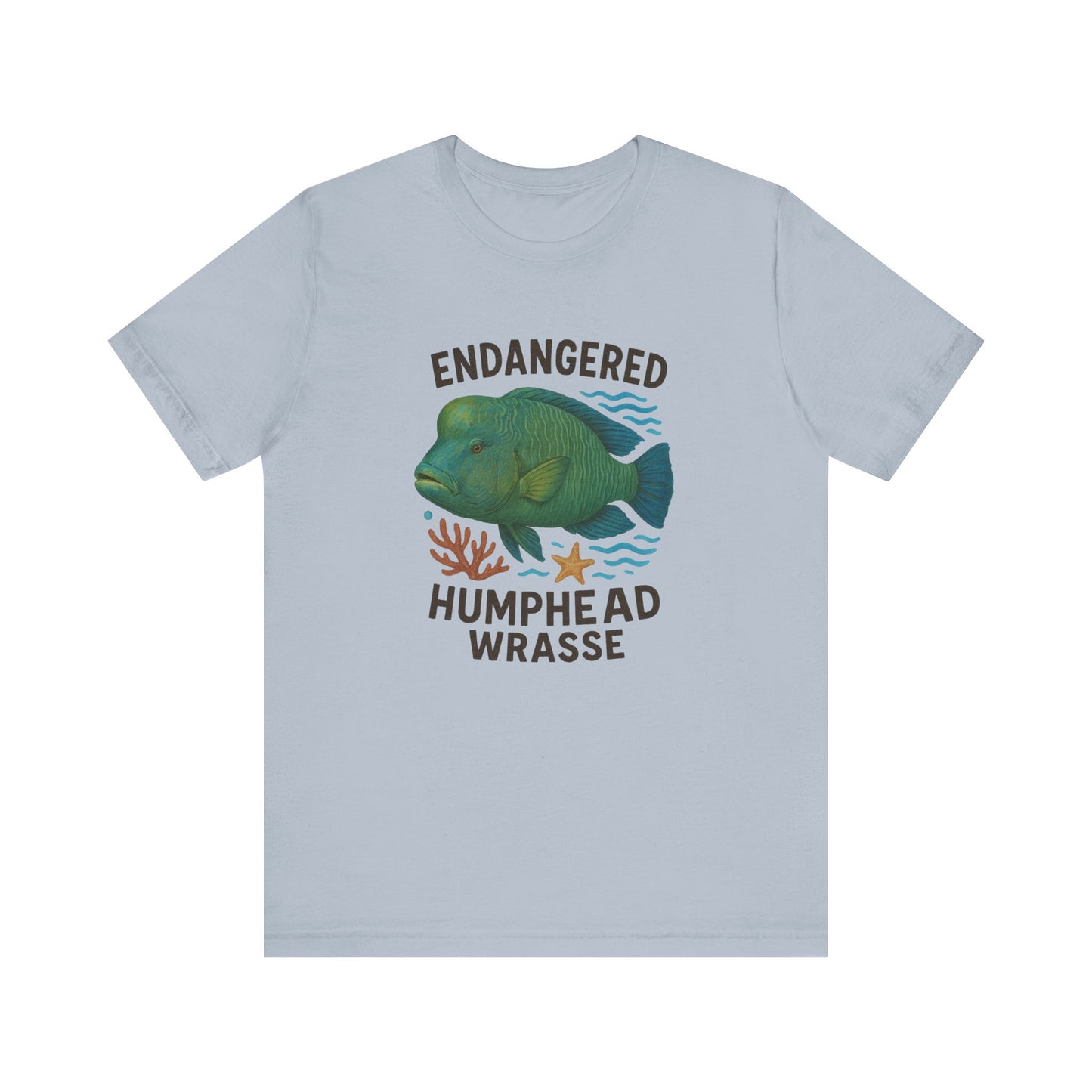 Endangered Humphead Wrasse T-Shirt – Ocean Conservation Tee by Nine Scoops