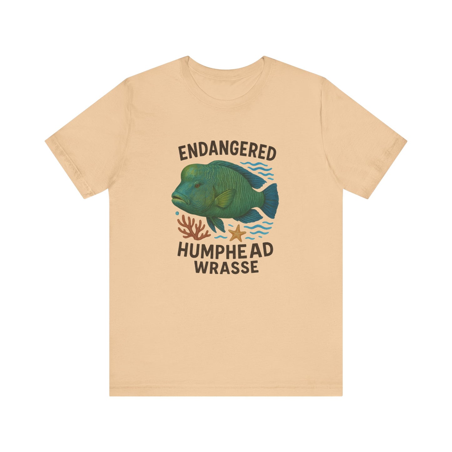 Endangered Humphead Wrasse T-Shirt – Ocean Conservation Tee by Nine Scoops
