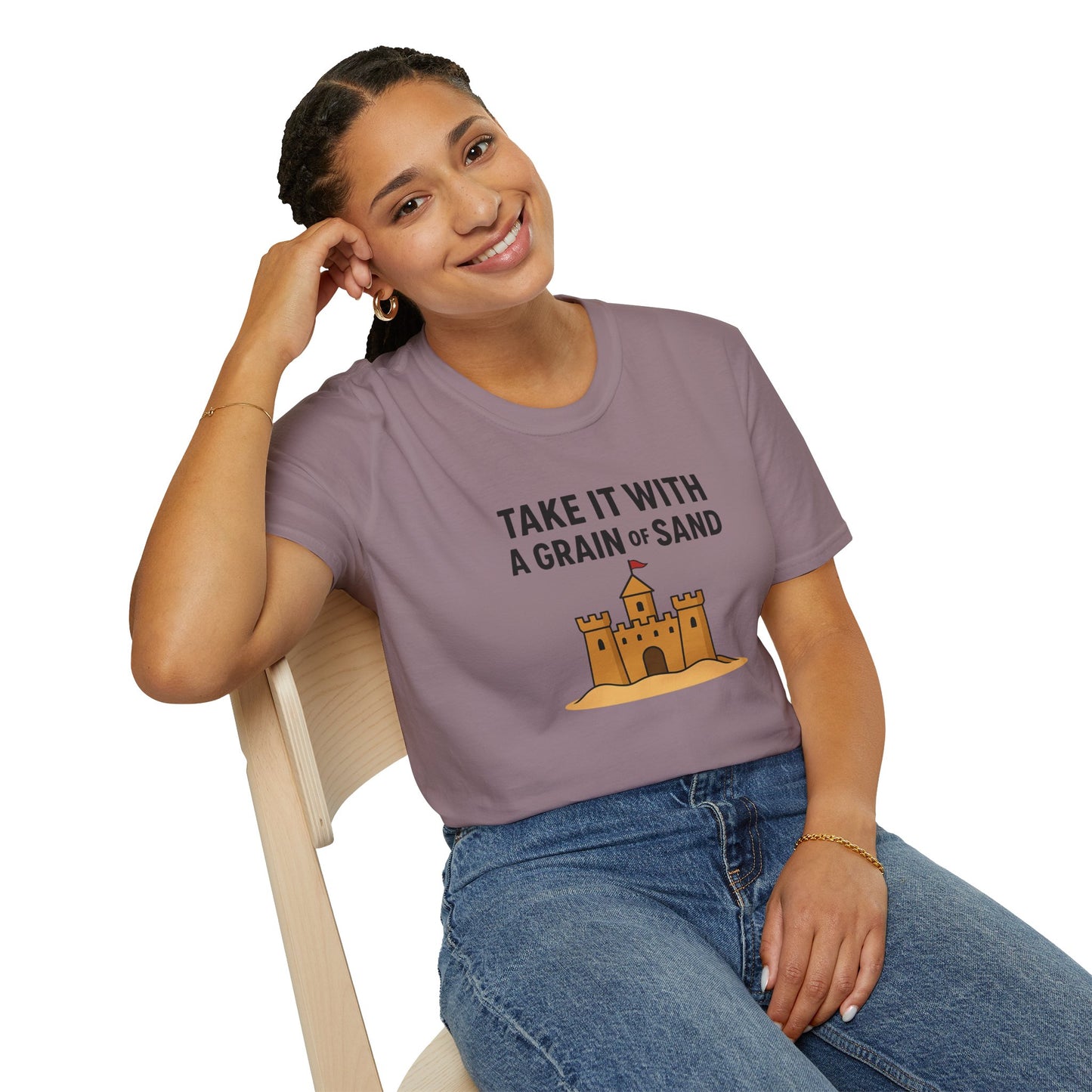 Grain of Sand Beach T-Shirt – Funny Ocean Quote Tee