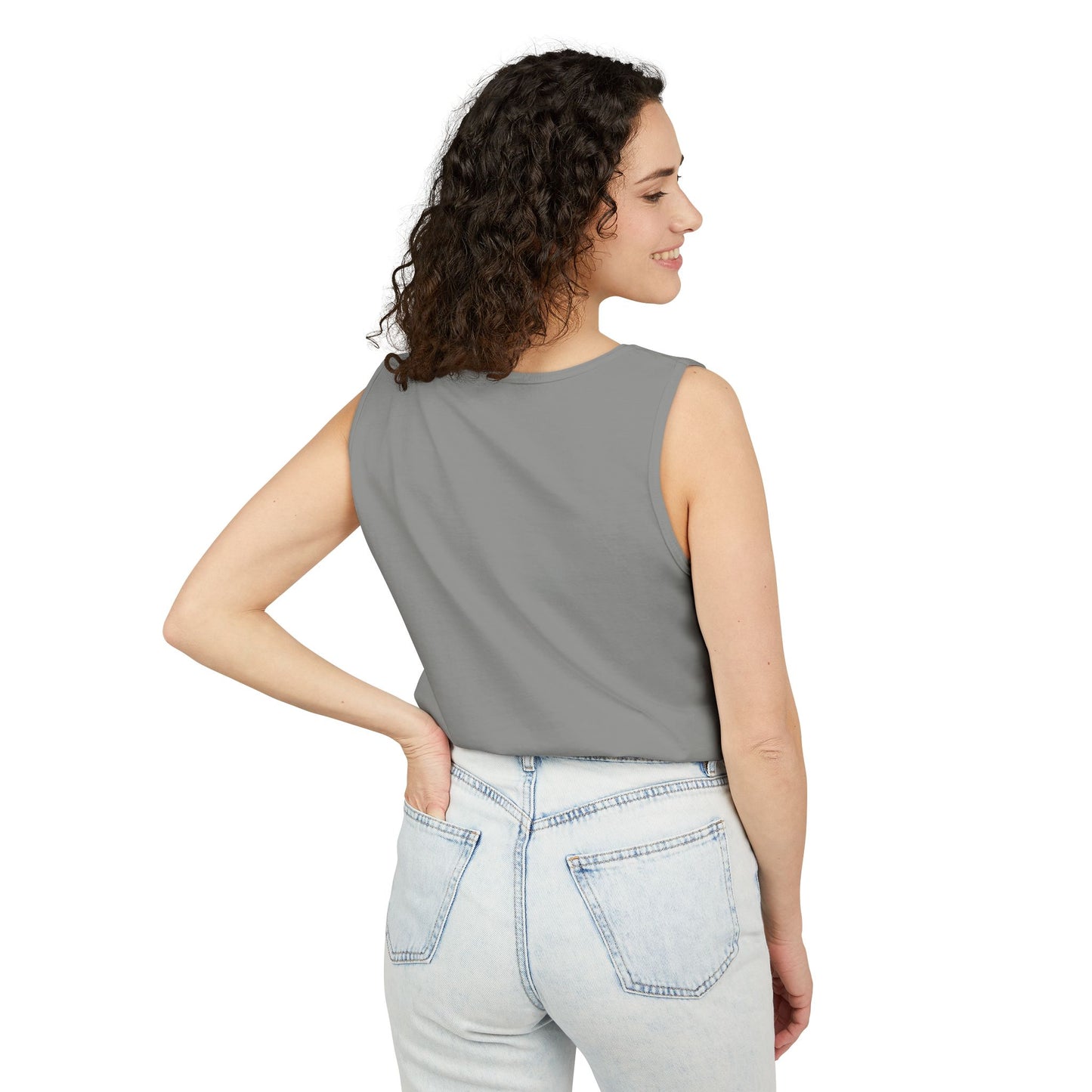 Cobra Pose Yoga Tank – Unisex Garment-Dyed Mindful Movement Top