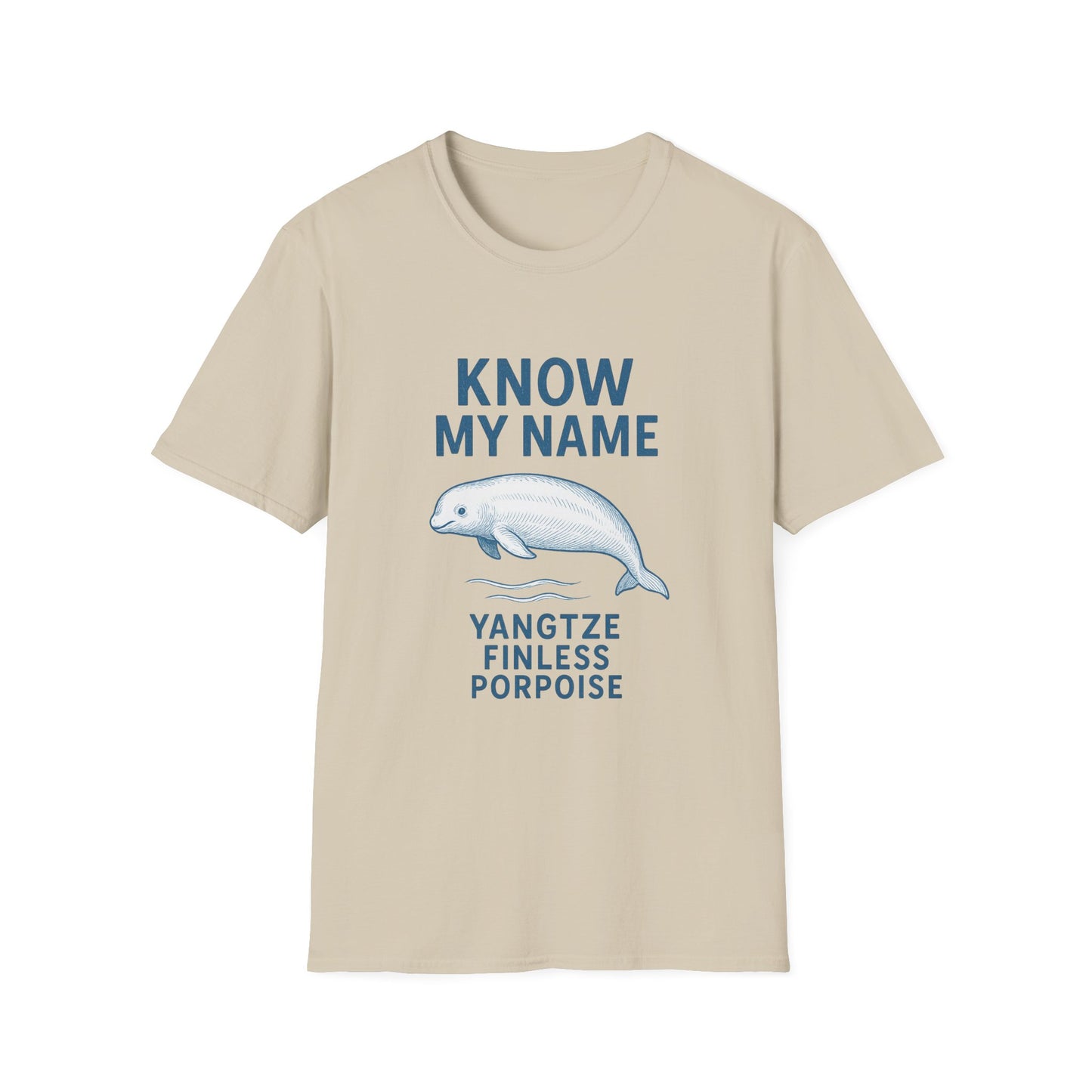 Know My Name: Yangtze Finless Porpoise Conservation T-Shirt
