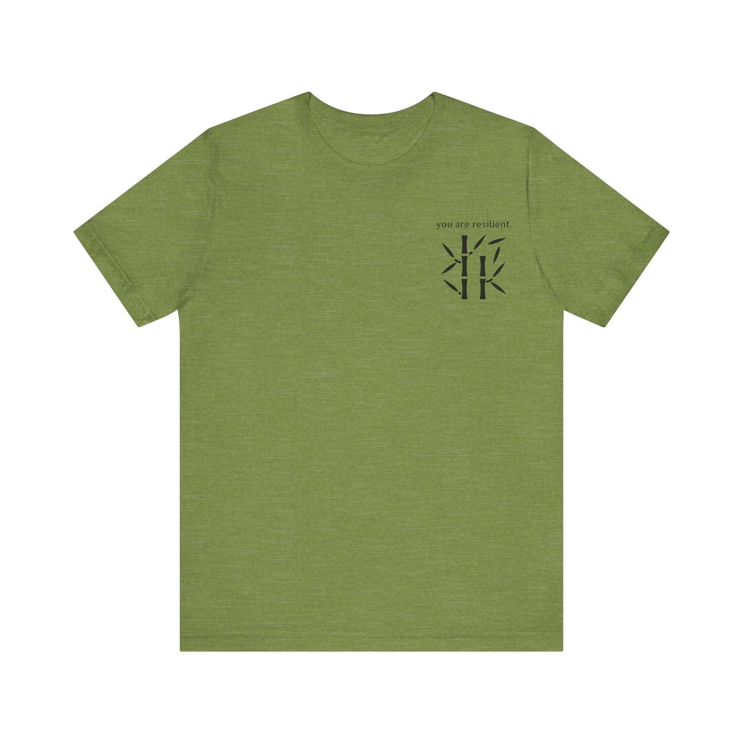 YOU ARE RESILIENT - Bamboo Unisex Jersey Short Sleeve Tee